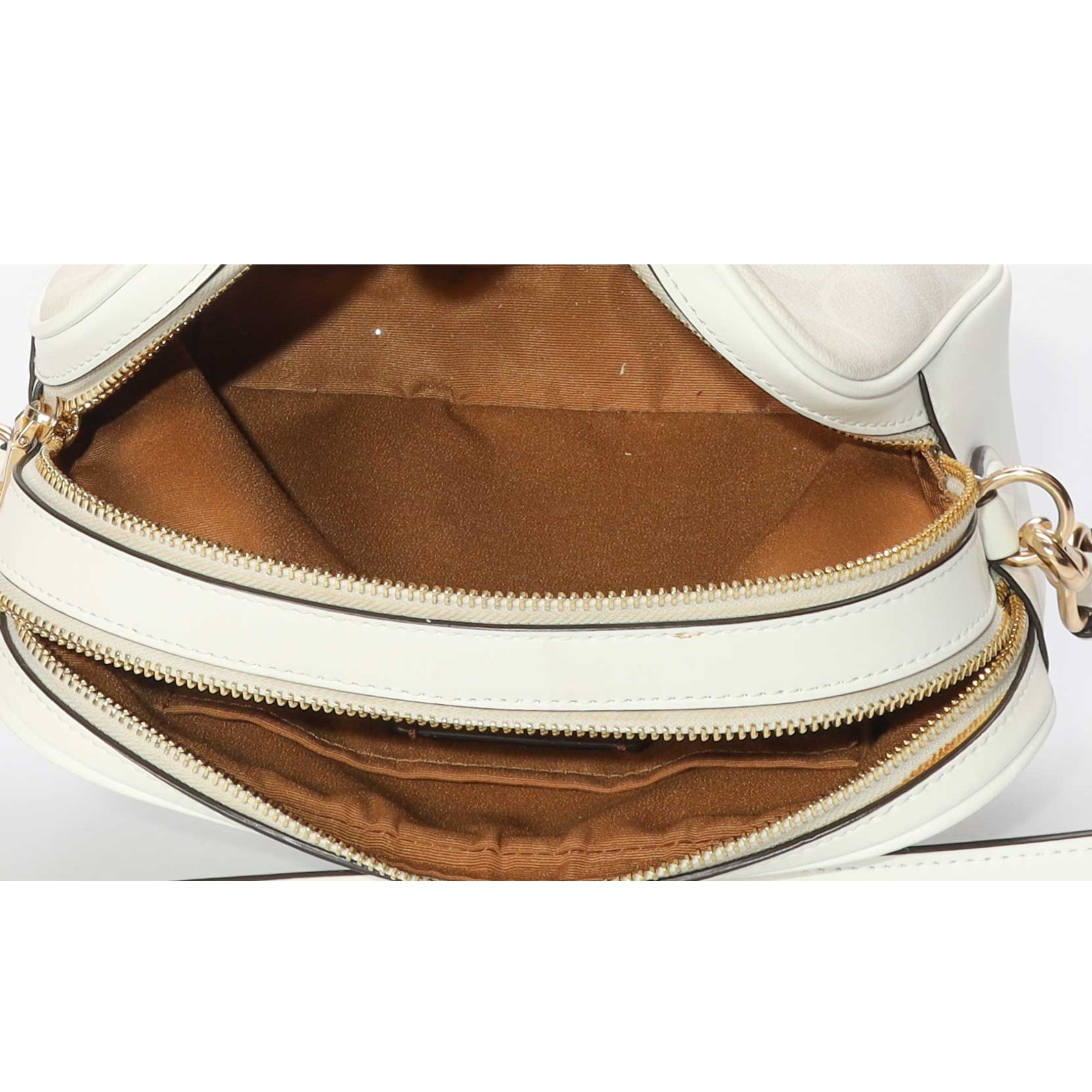 Coach White Jamie Camera Crossbody Bag
