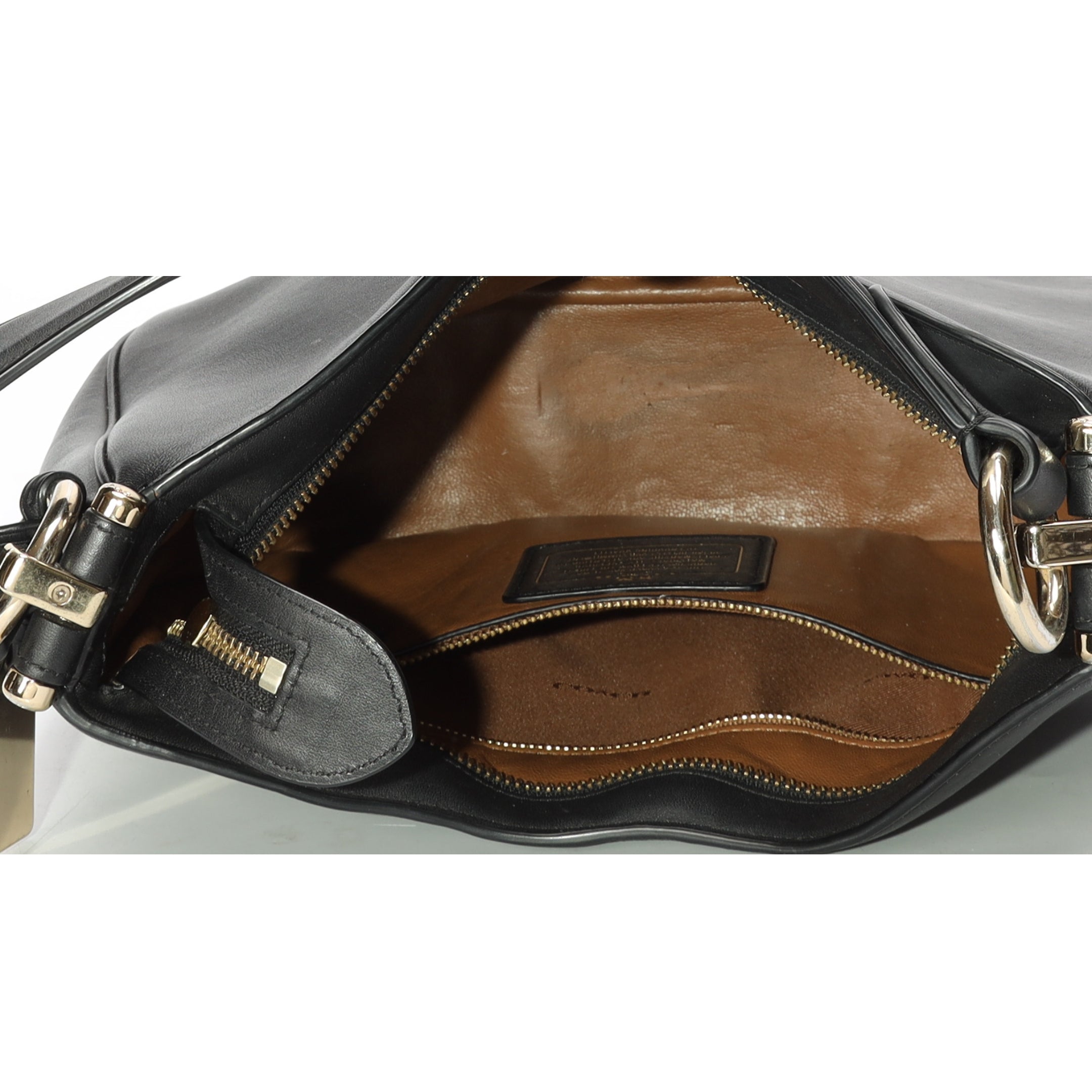 Coach Nomad Black Hobo Bag