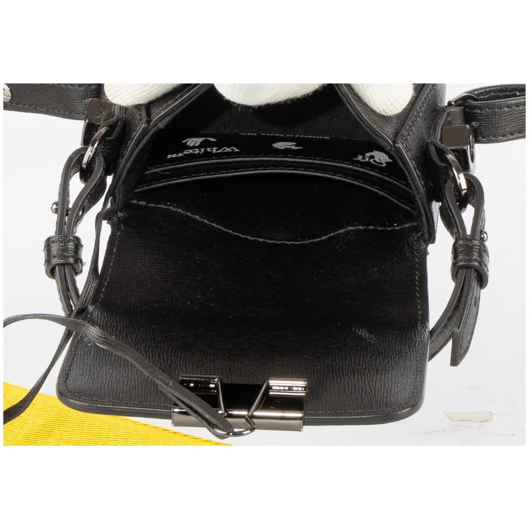 Off-White Diag Mini Binder Clip Crossbody Bag