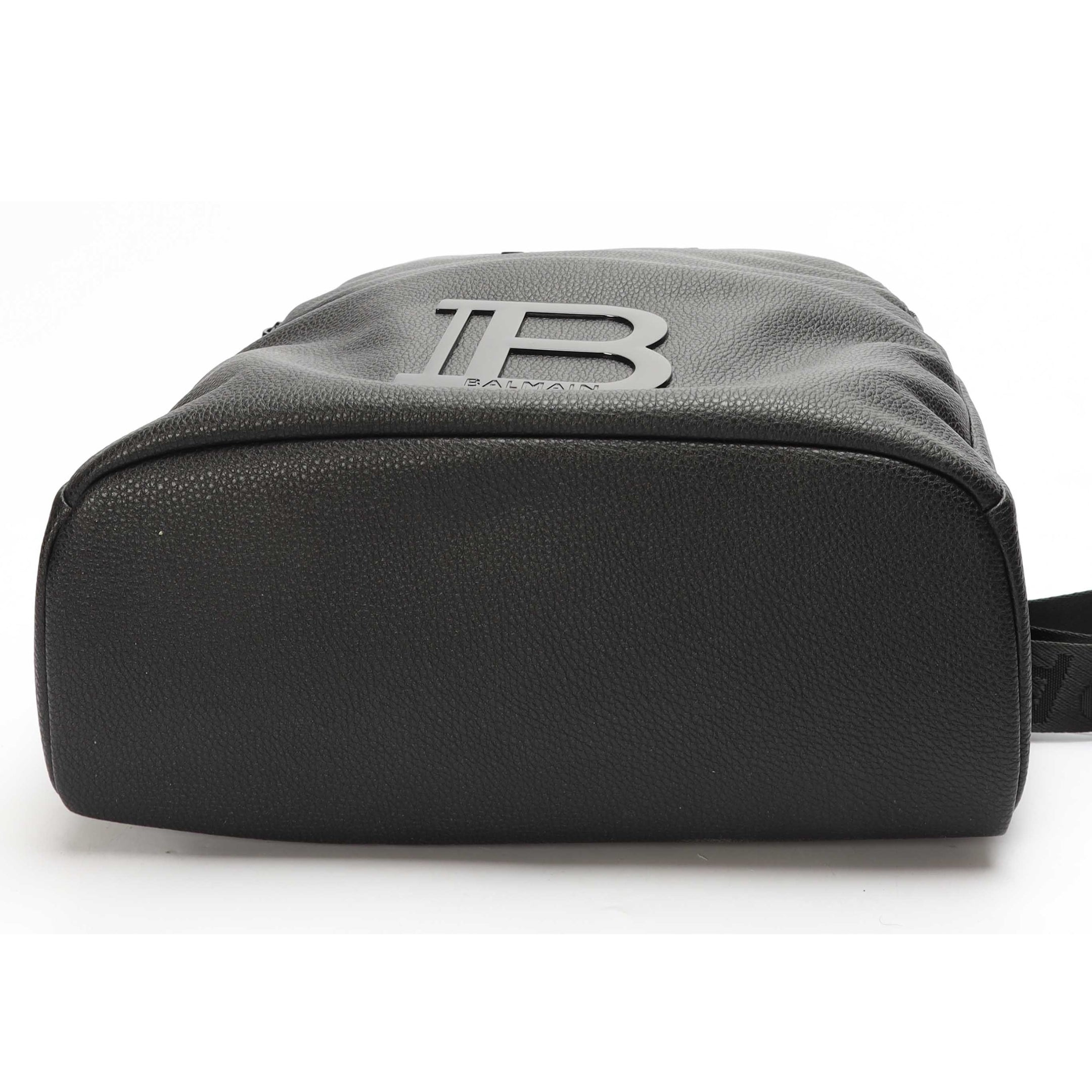 Balmain Black Backpack