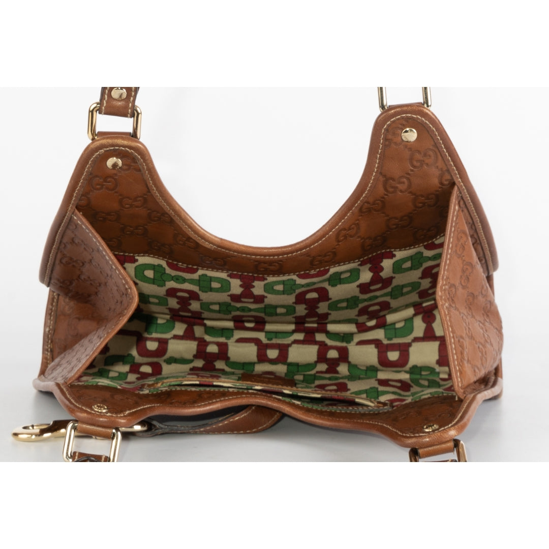 Gucci Guccissima Leather Bardot Joy Hobo Bag