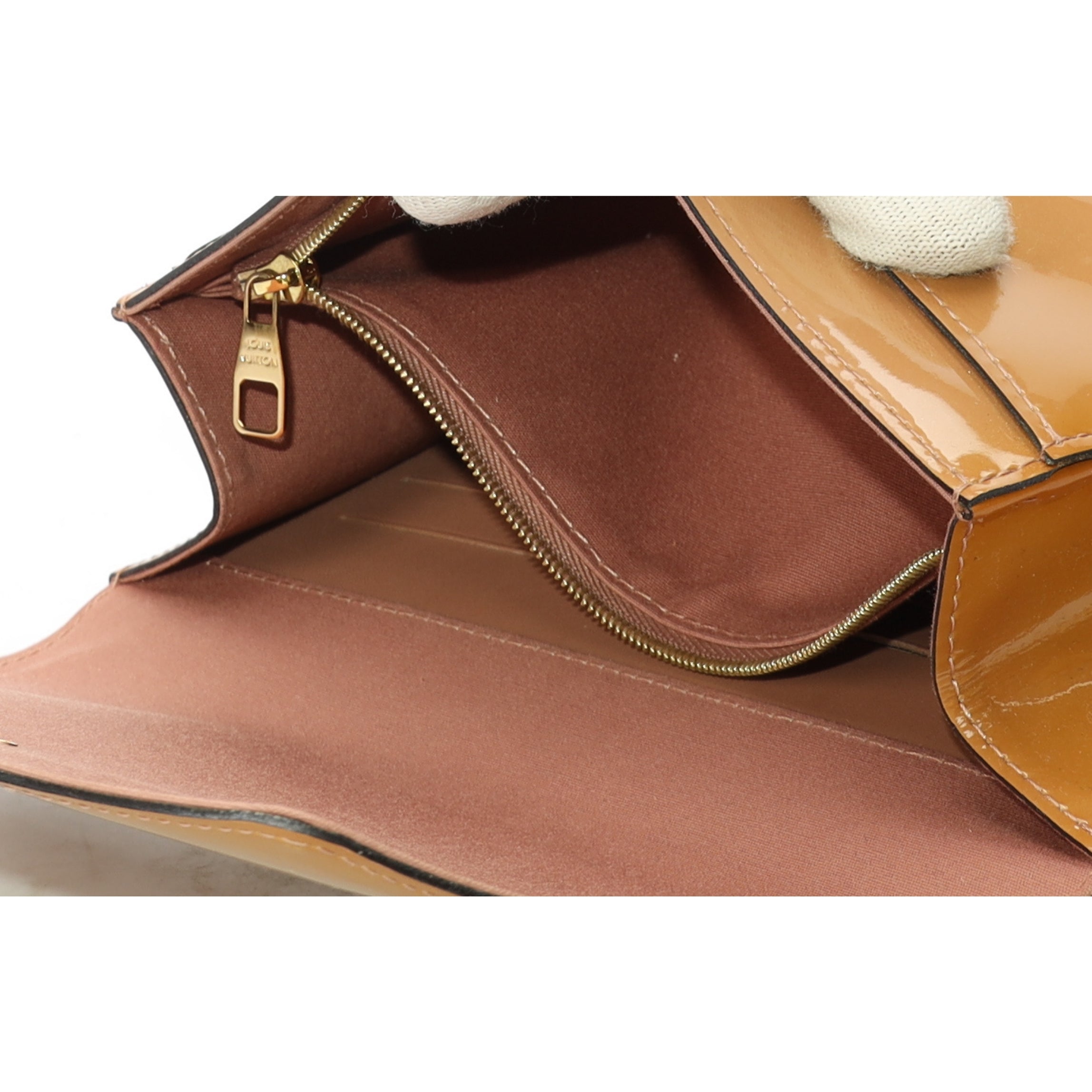 Louis Vuitton Mustard Louise Clutch