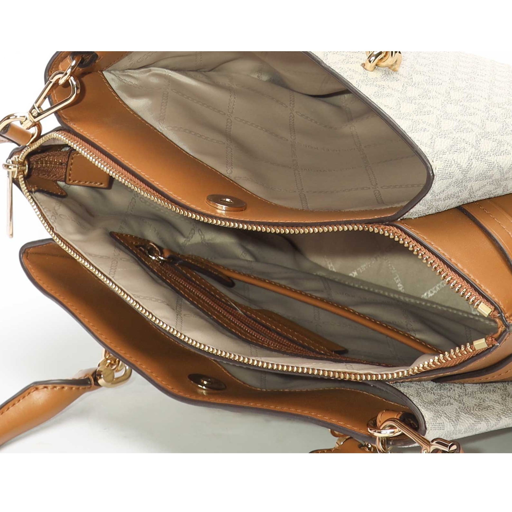 Michael Kors Rochelle Vanilla Large Satchel