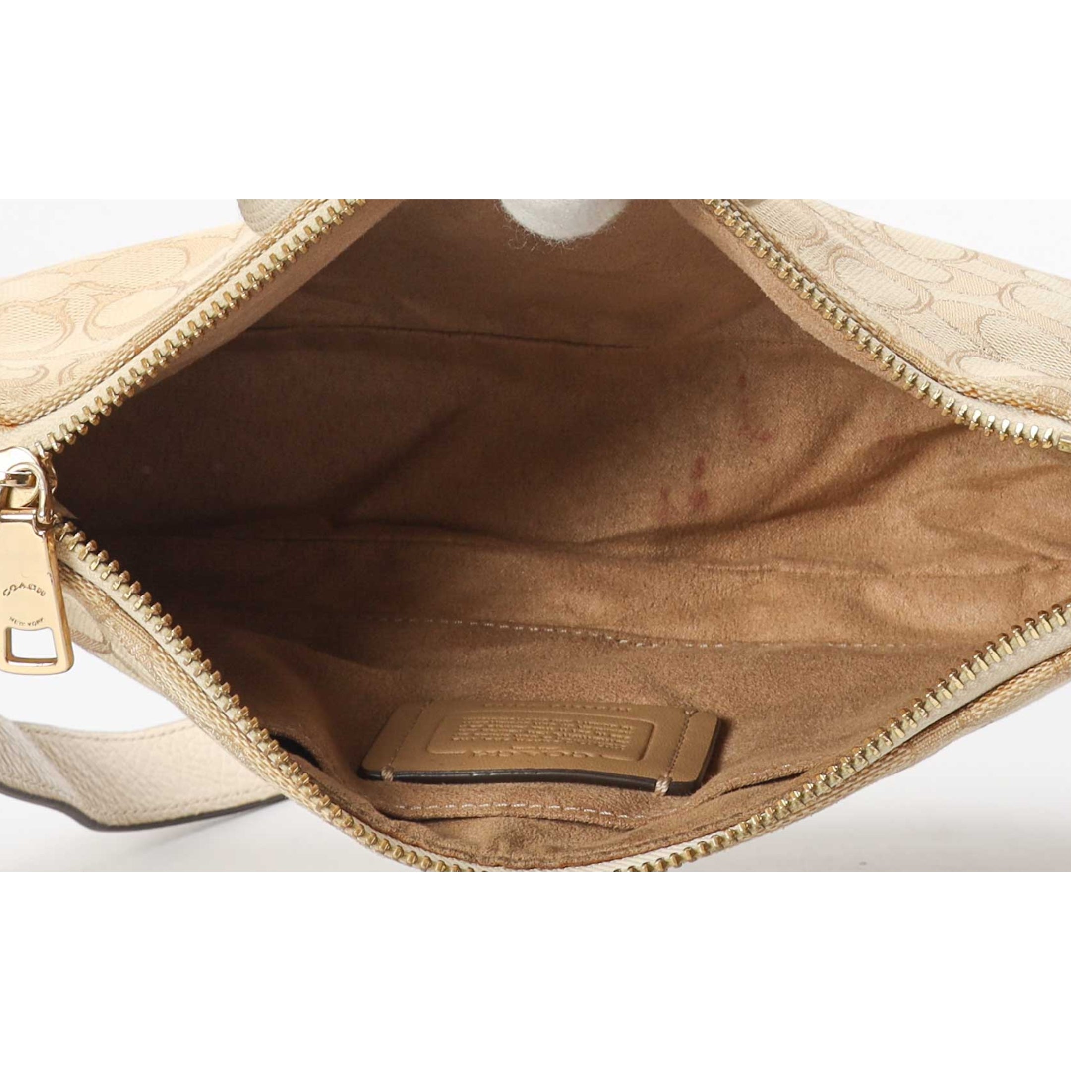 Coach Signature Jacquard Lonnie Bag