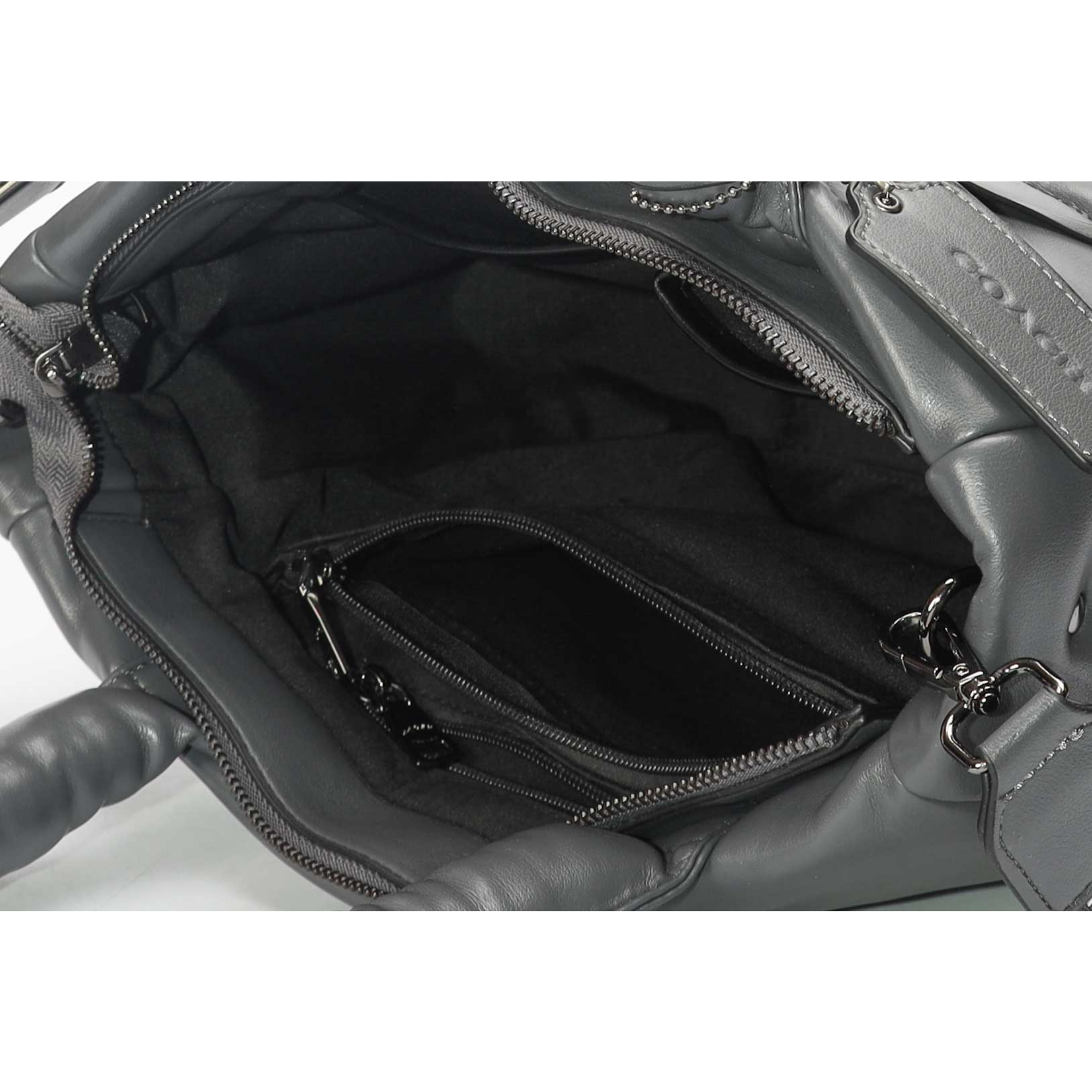 Coach Pillow Black Tote