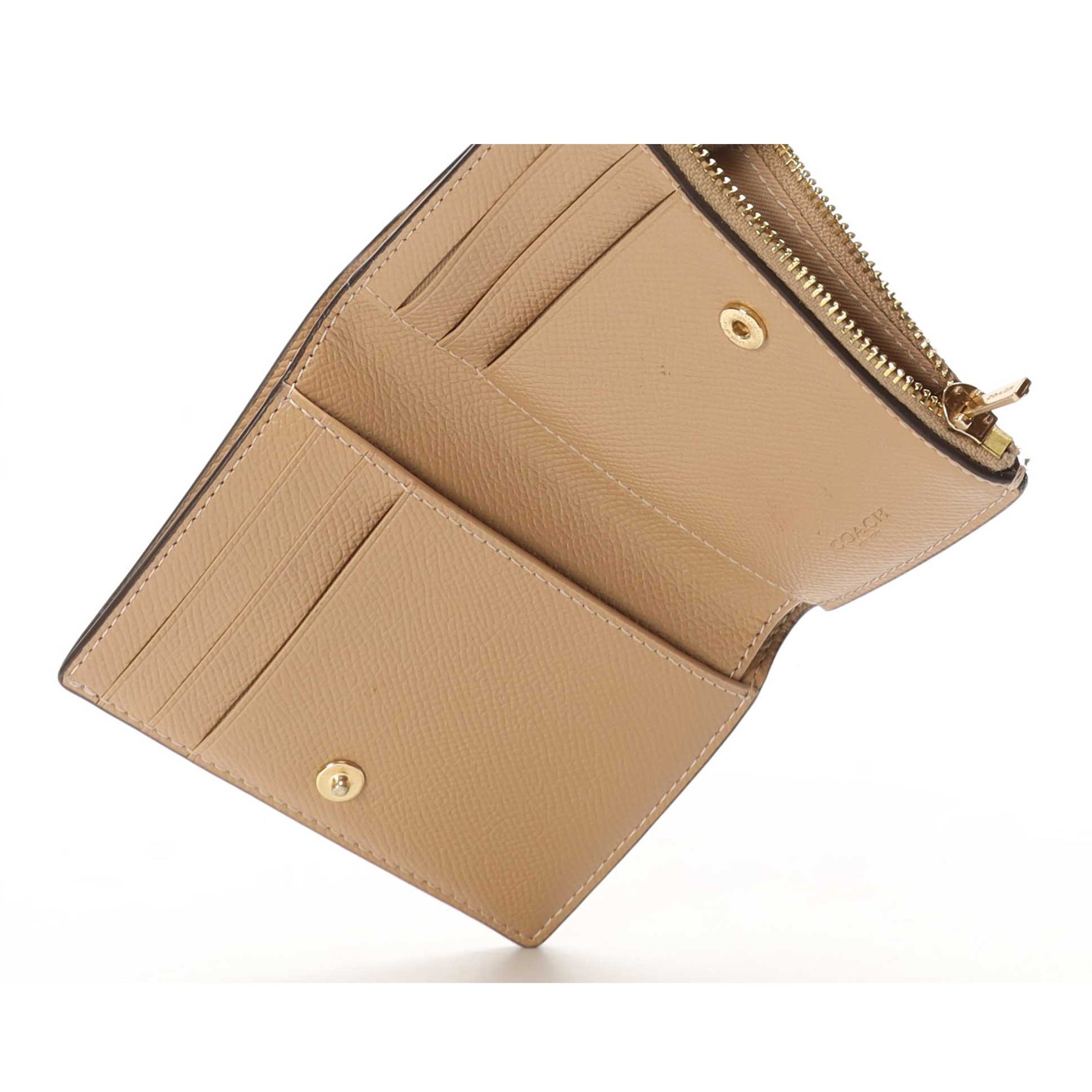 Coach Vanilla Snap Wallet