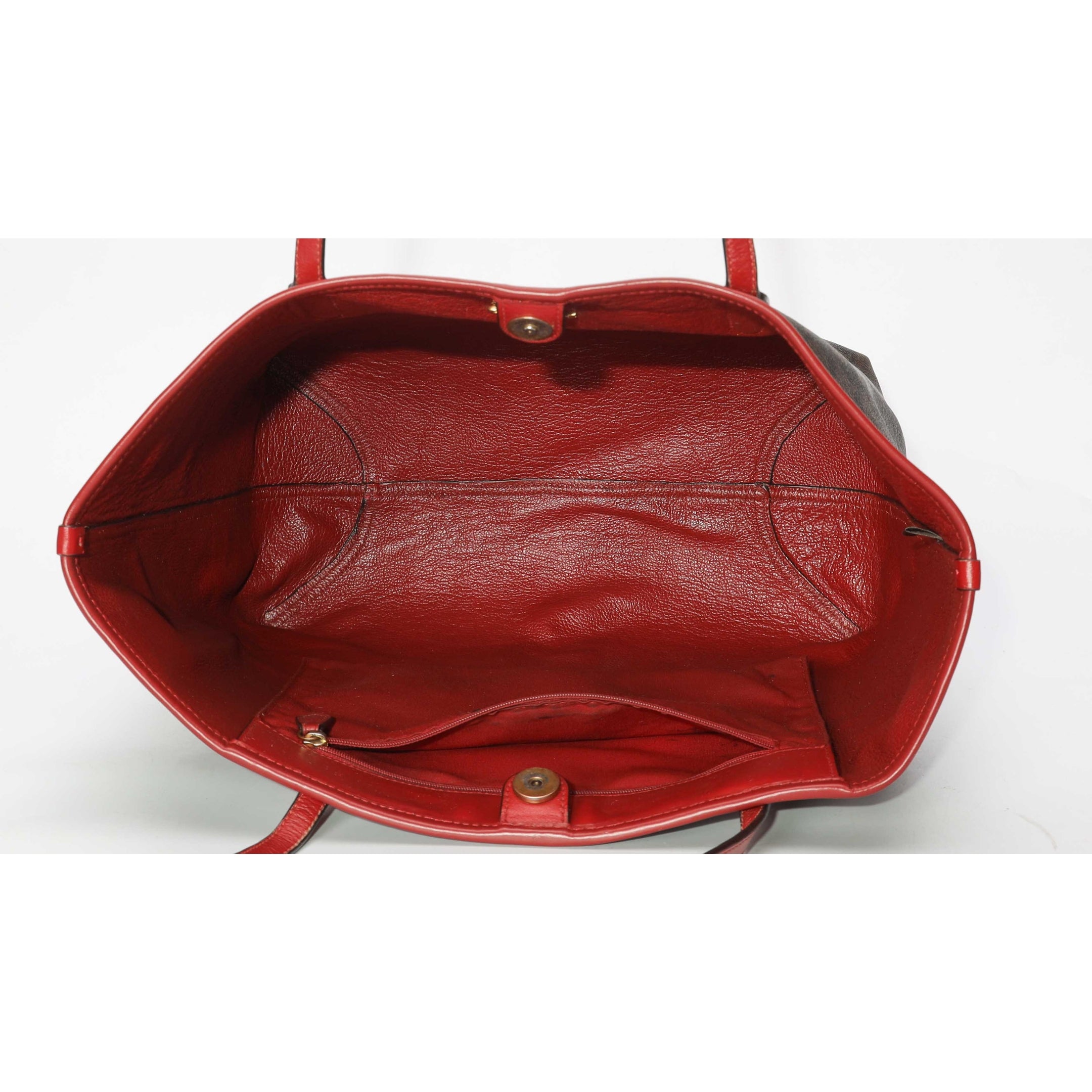 Coach City Textured Logo Tote Bag