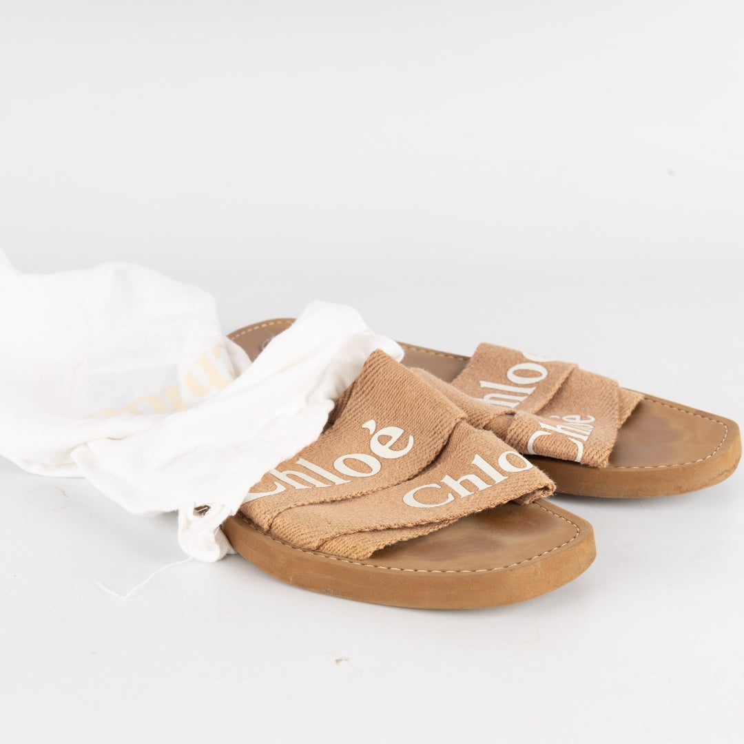Chloe Woody Mule Sandals