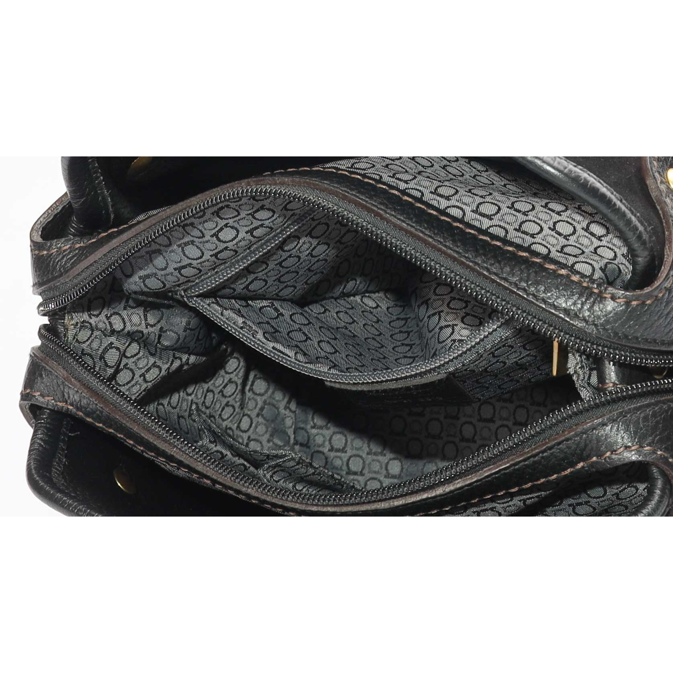 Salvatore Ferragamo Suede Leather Shoulder Bag