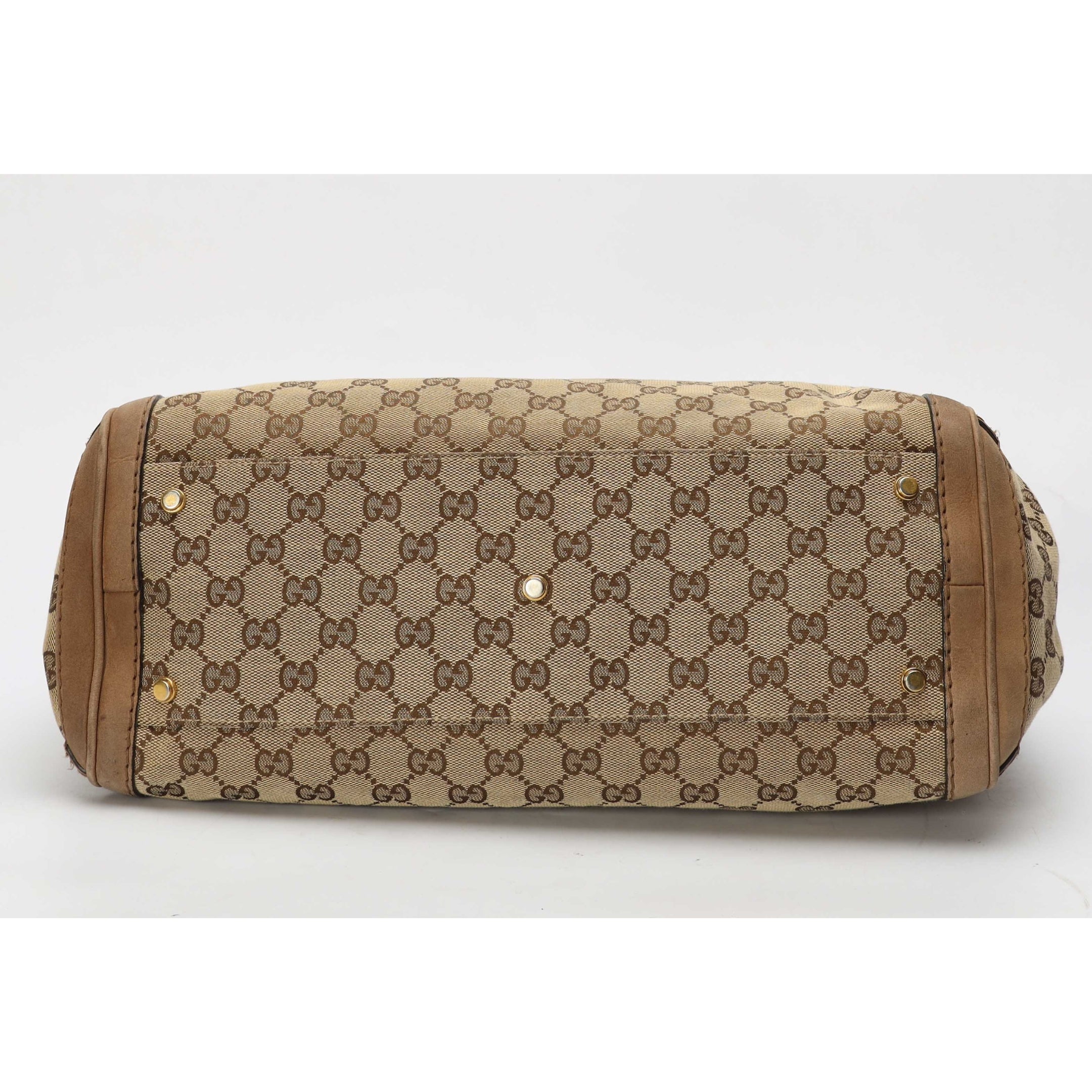 Gucci Beige GG Canvas Running Tote
