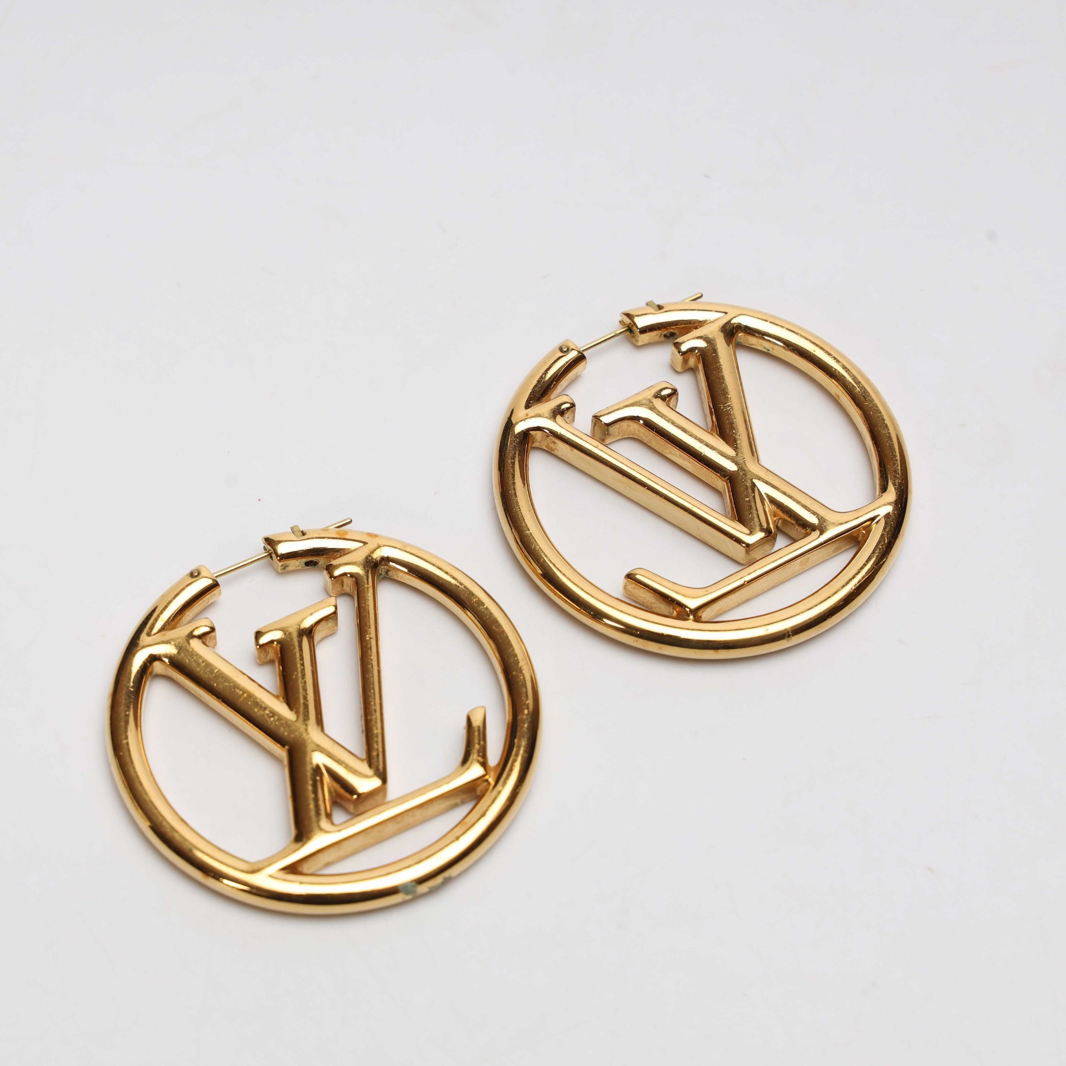 Louis Vuitton Louise Hoop GM Earrings