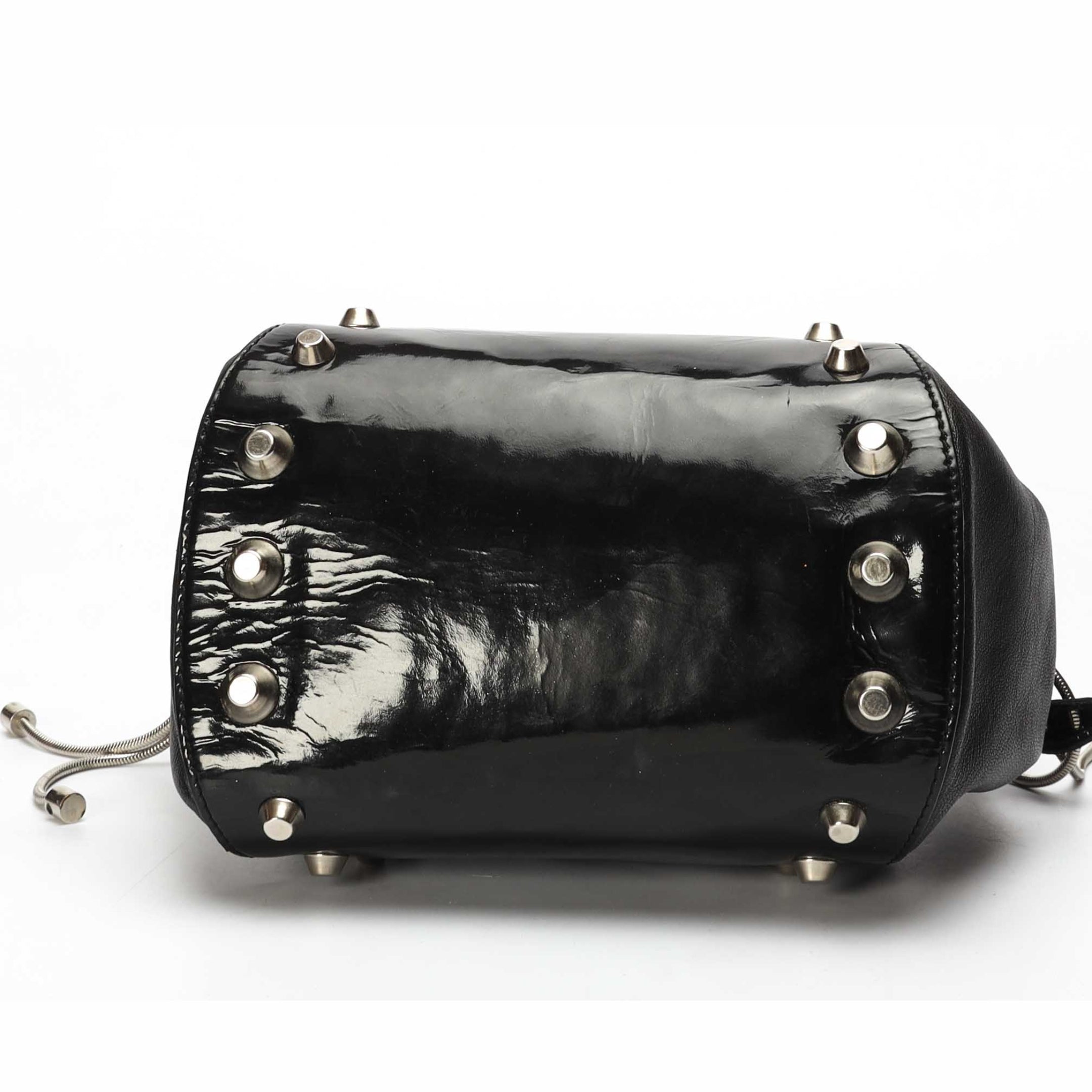Versace La Medusa Black Bucket Bag