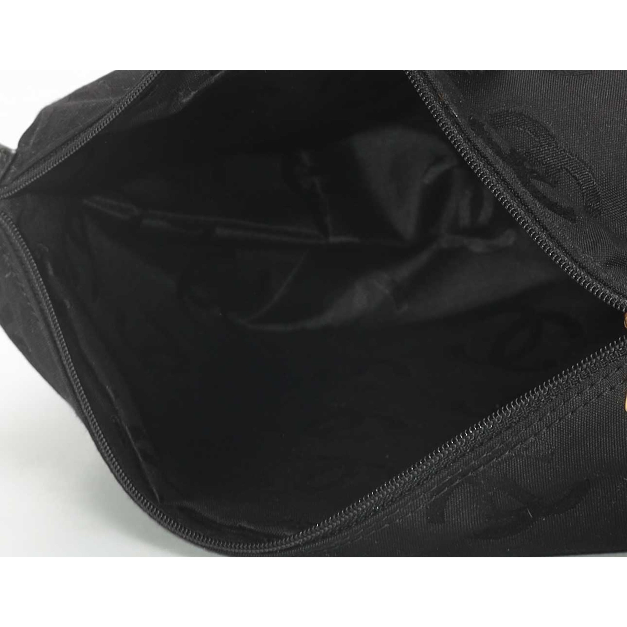 Chanel Black Coco Mark Pouch