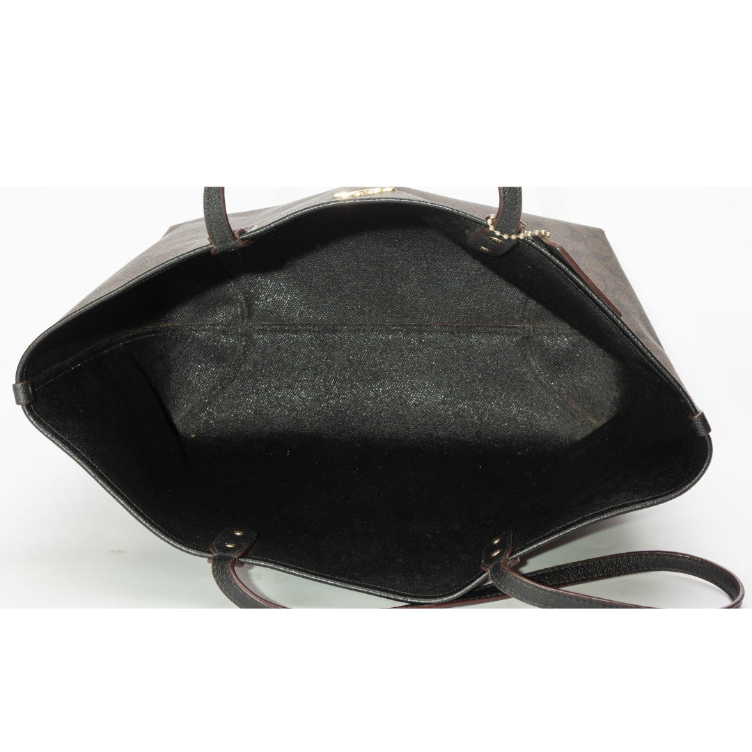 Coach Signature Canvas Medium City Tote