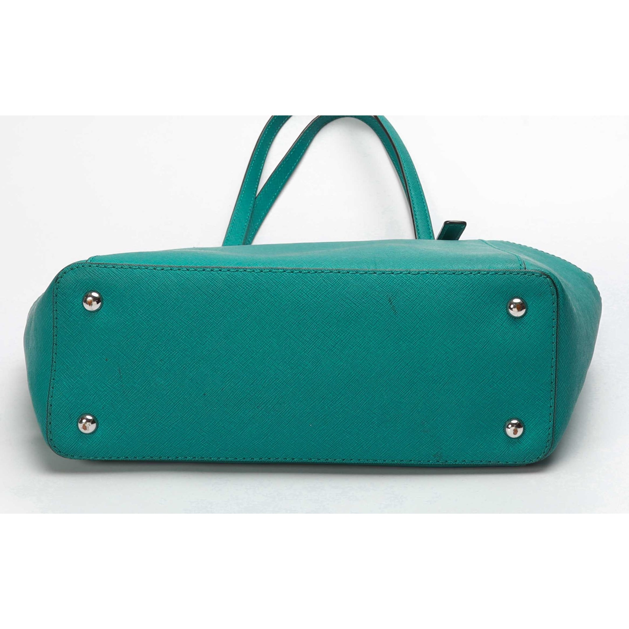 Michael Kors Charlotte Teal Tote