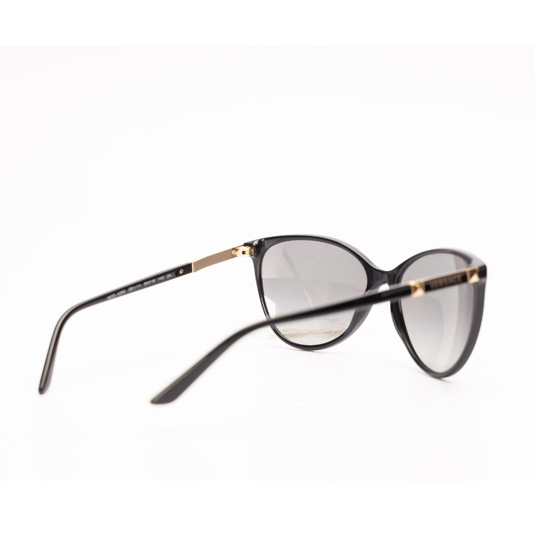 Versace Black Cat Eye Gradient Women Sunglasses