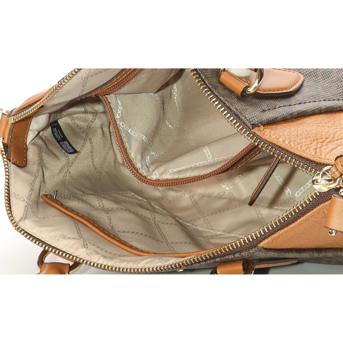 Michael Kors Sienna Logo Convertible Satchel