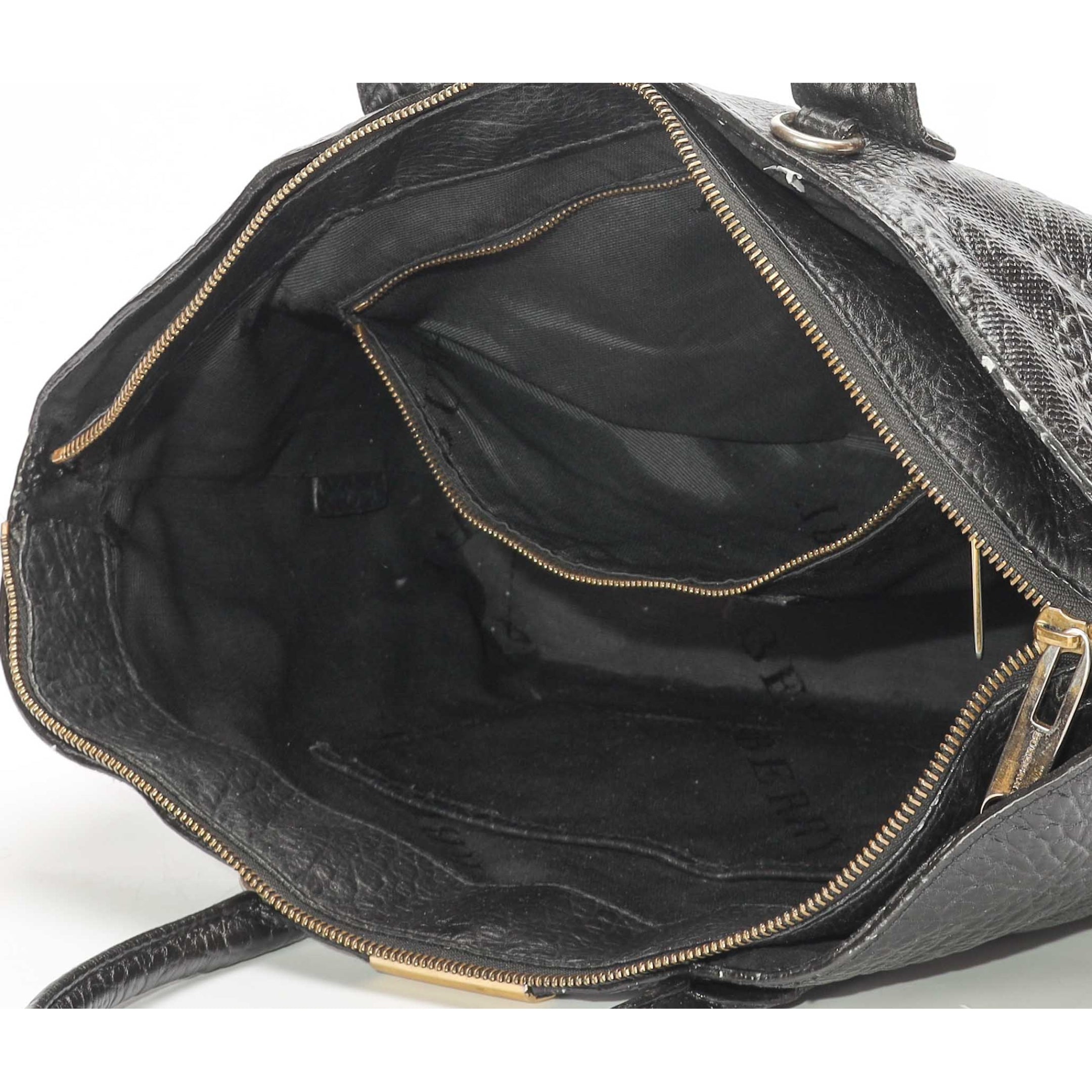 Burberry Black Dewsbury Convertible Tote