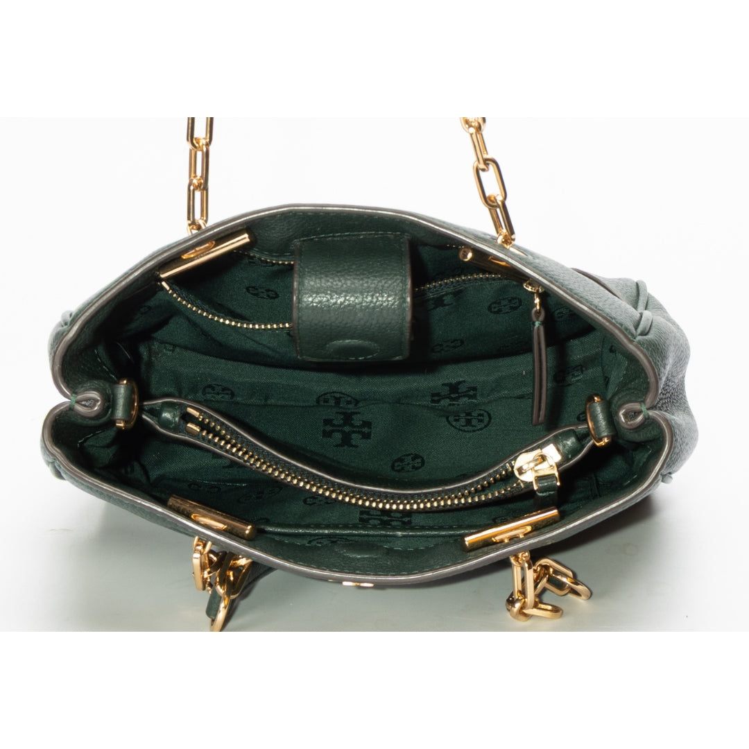 Tory Burch Carter Green Shoulder Bag