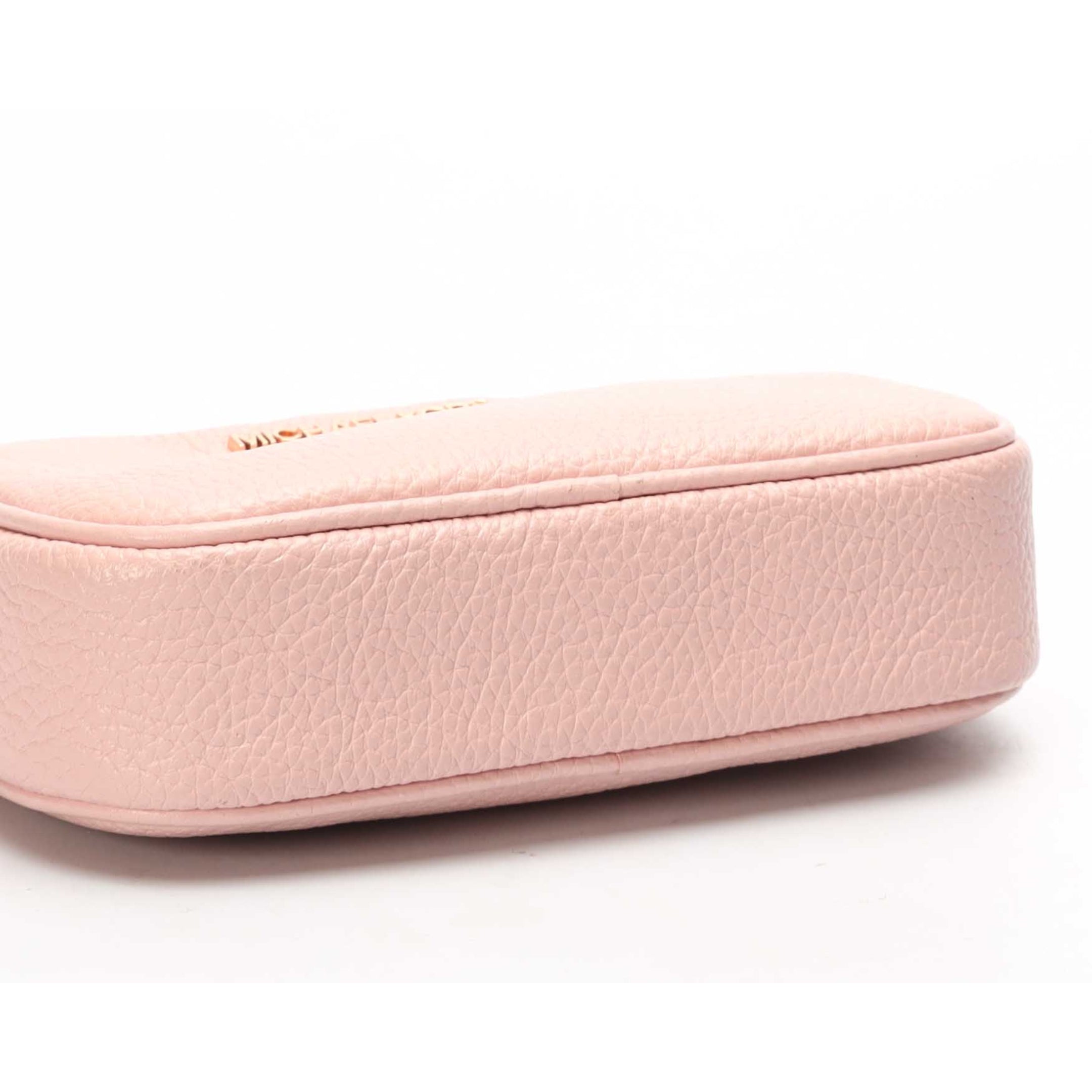 Michael Kors Double Zip Pink Wristlet