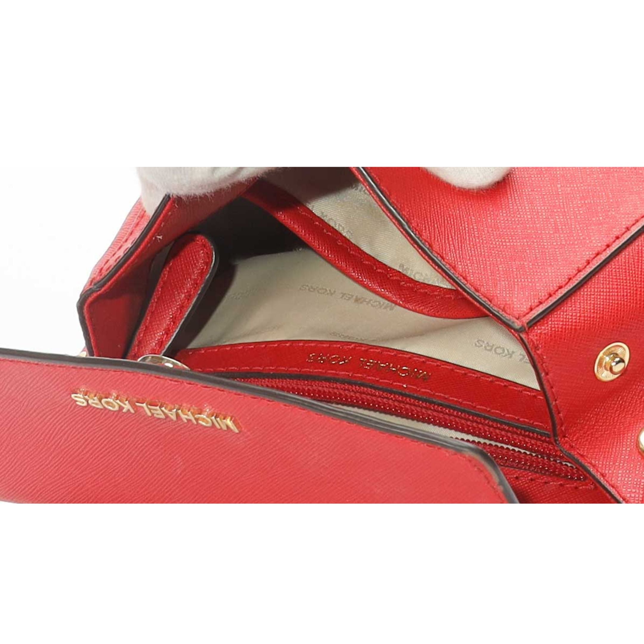 Michael Kors Ava Red Convertible Crossbody Bag