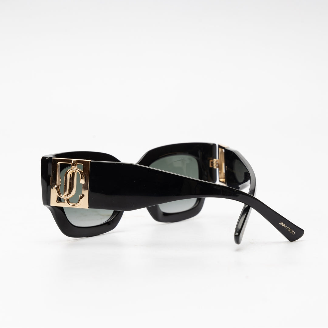 Jimmy Choo Nena Rectangle Frame Sunglasses