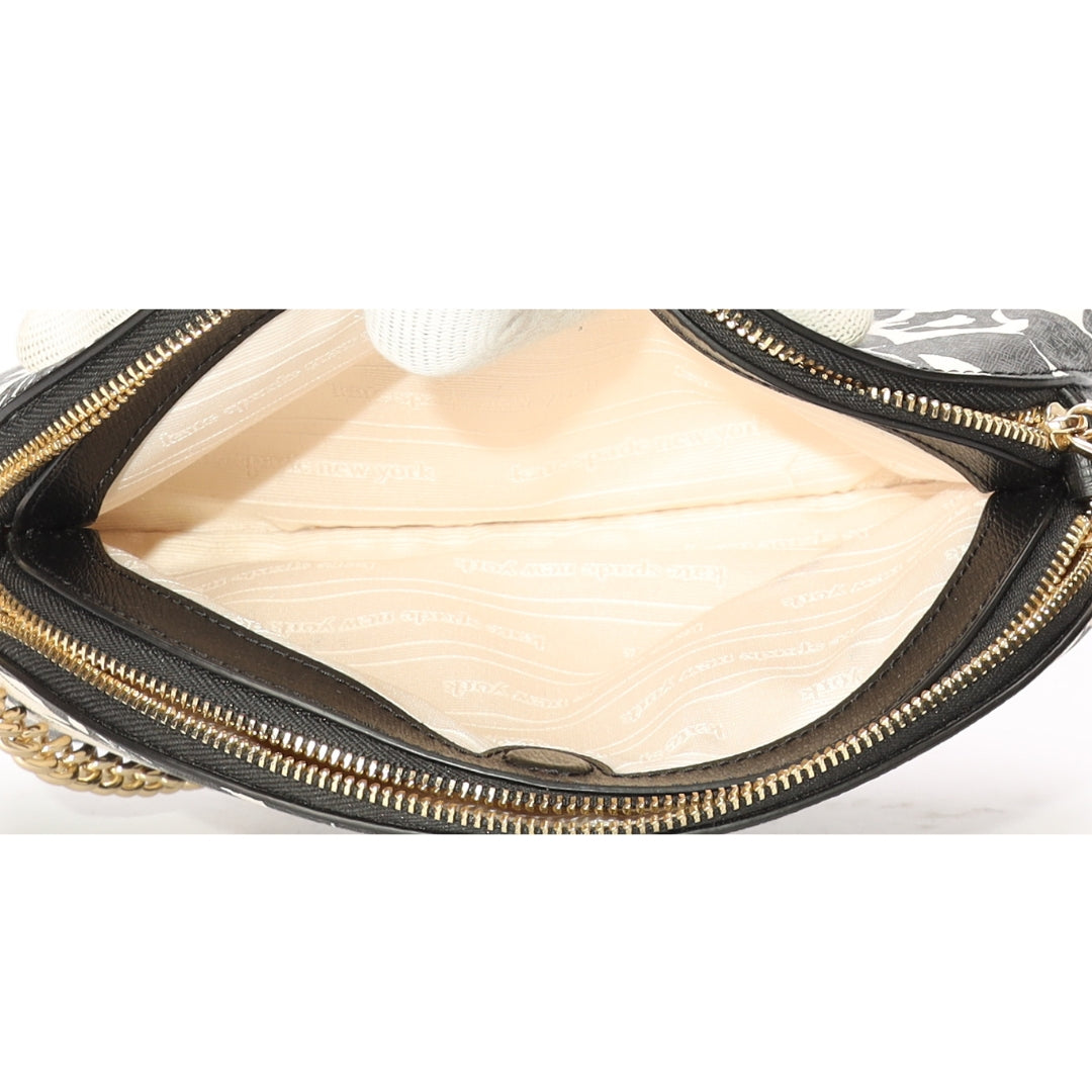 Kate Spade Morgan Tropical Foliage Dome Crossbody Bag