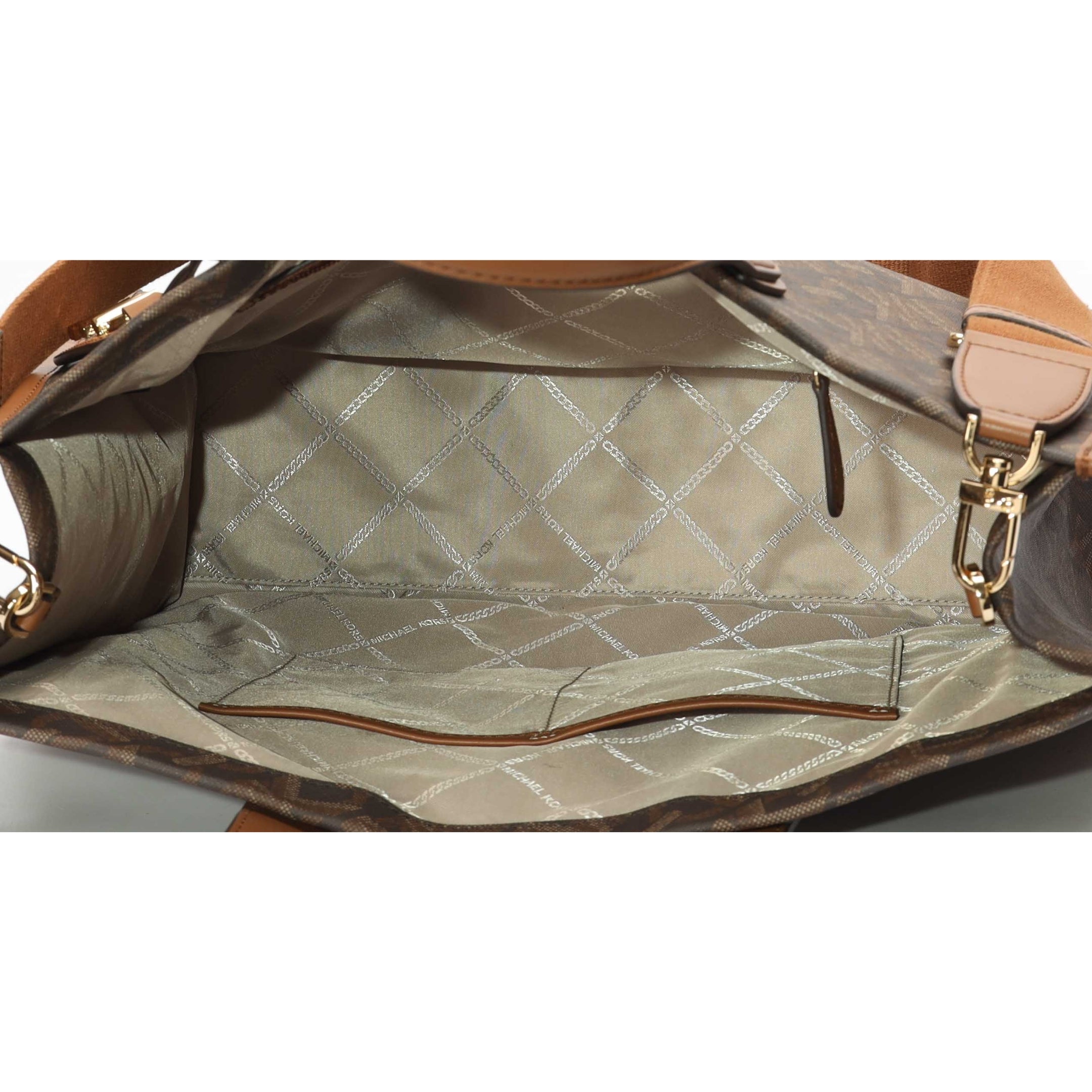 Michael Kors Gigi Large Empire Signature Logo Tote Bag