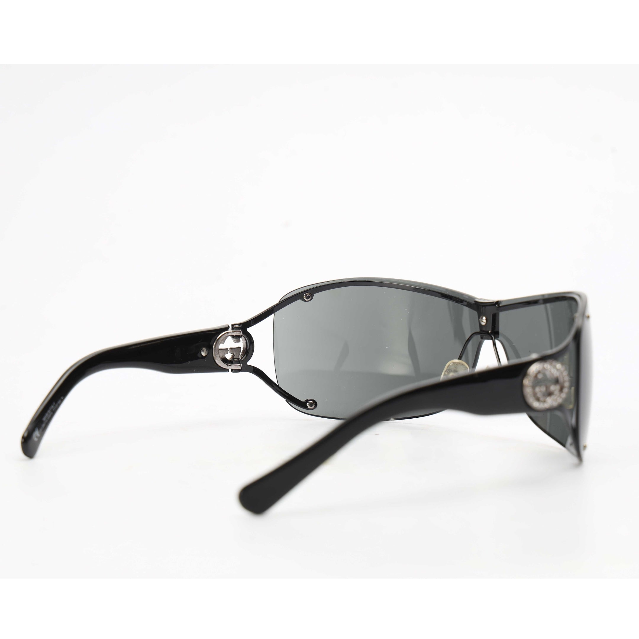 Gucci GG Crystals Black Sunglasses