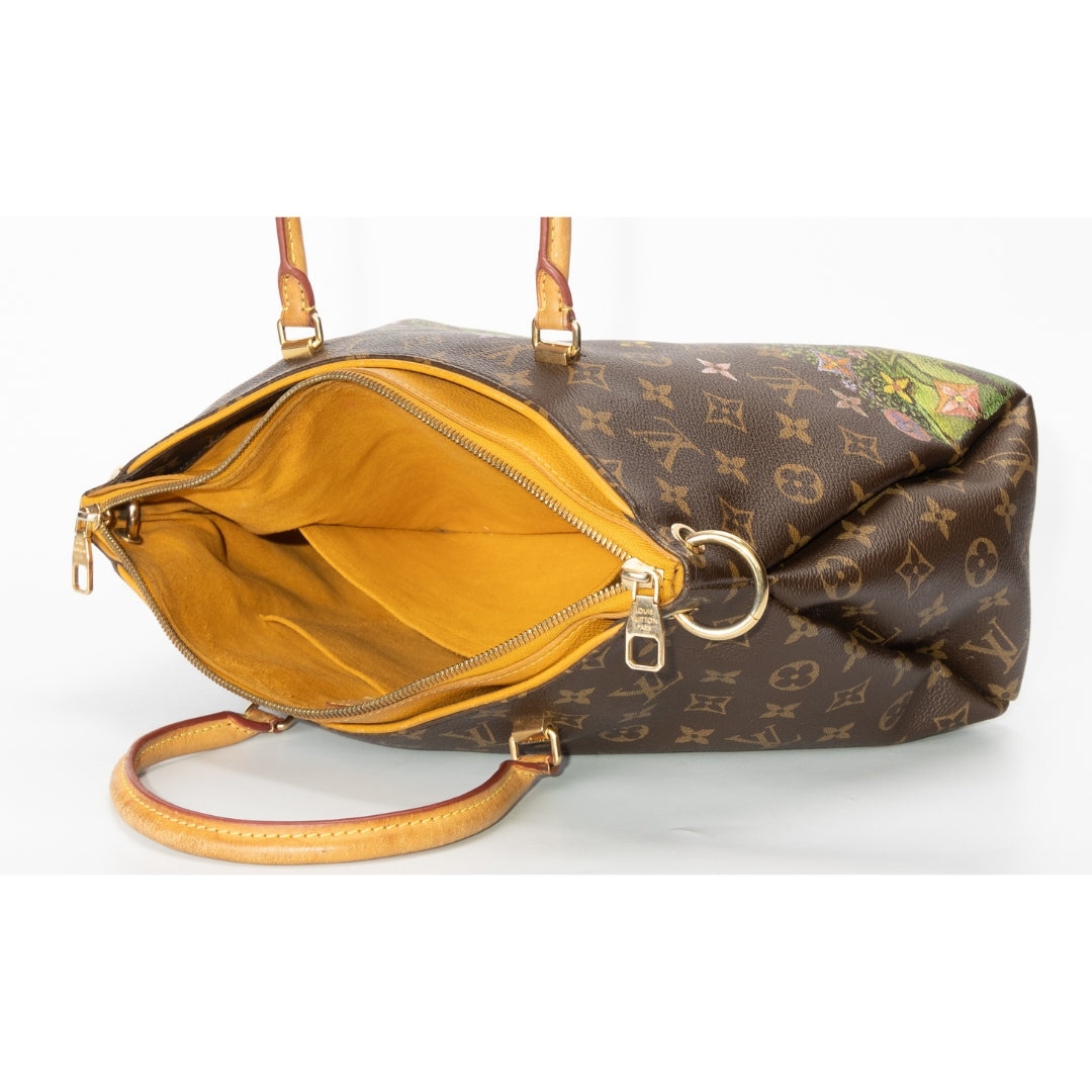 Louis Vuitton Brown Canvas Monogram Pallas MM Bag