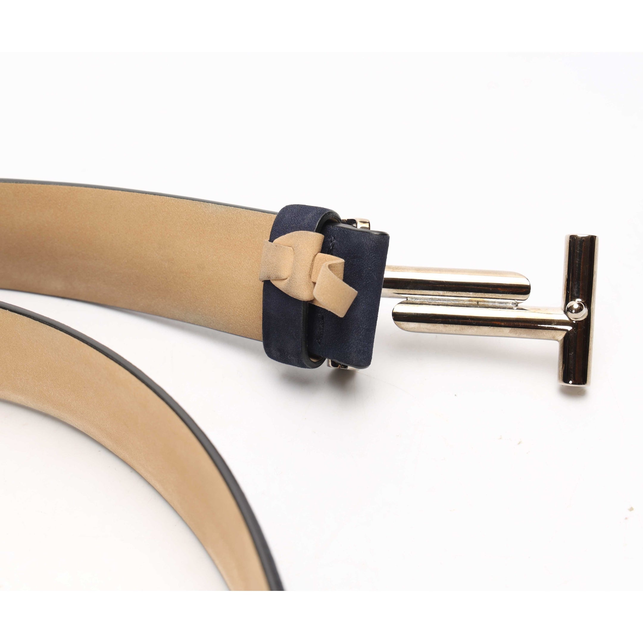 Tods Double T Buckle Belt
