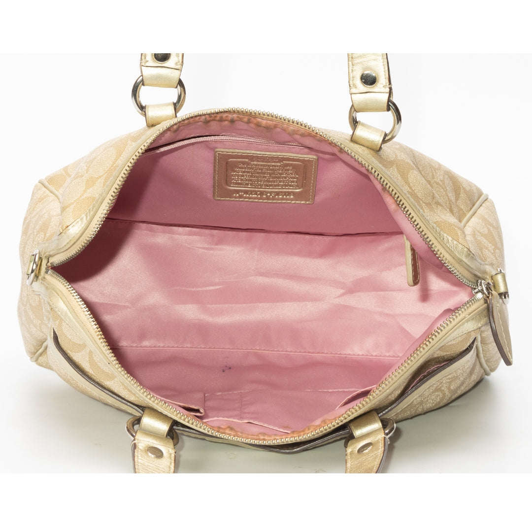 Coach Penelope Signature Boston Bag