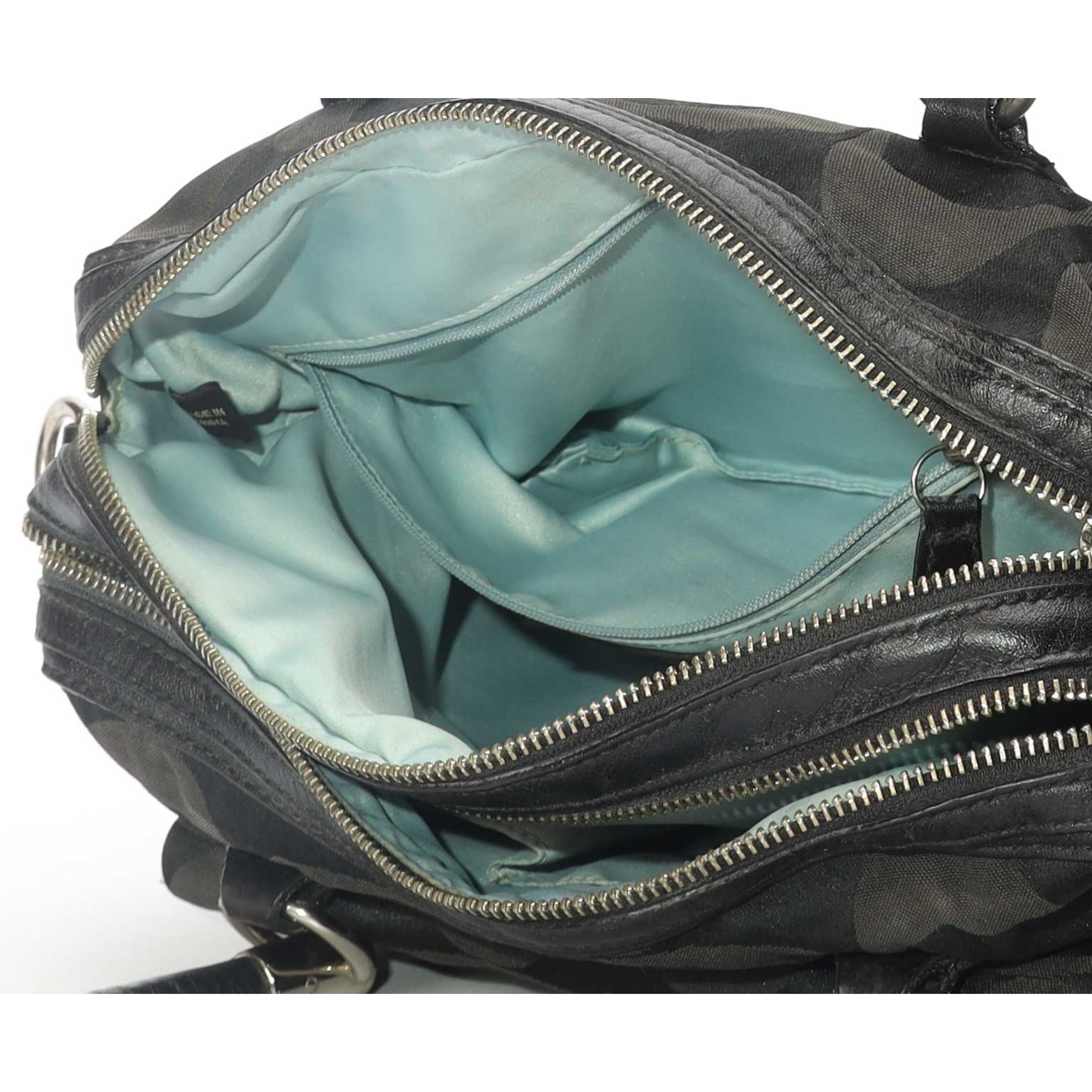 Coach Black Kristin Double Zip Satchel