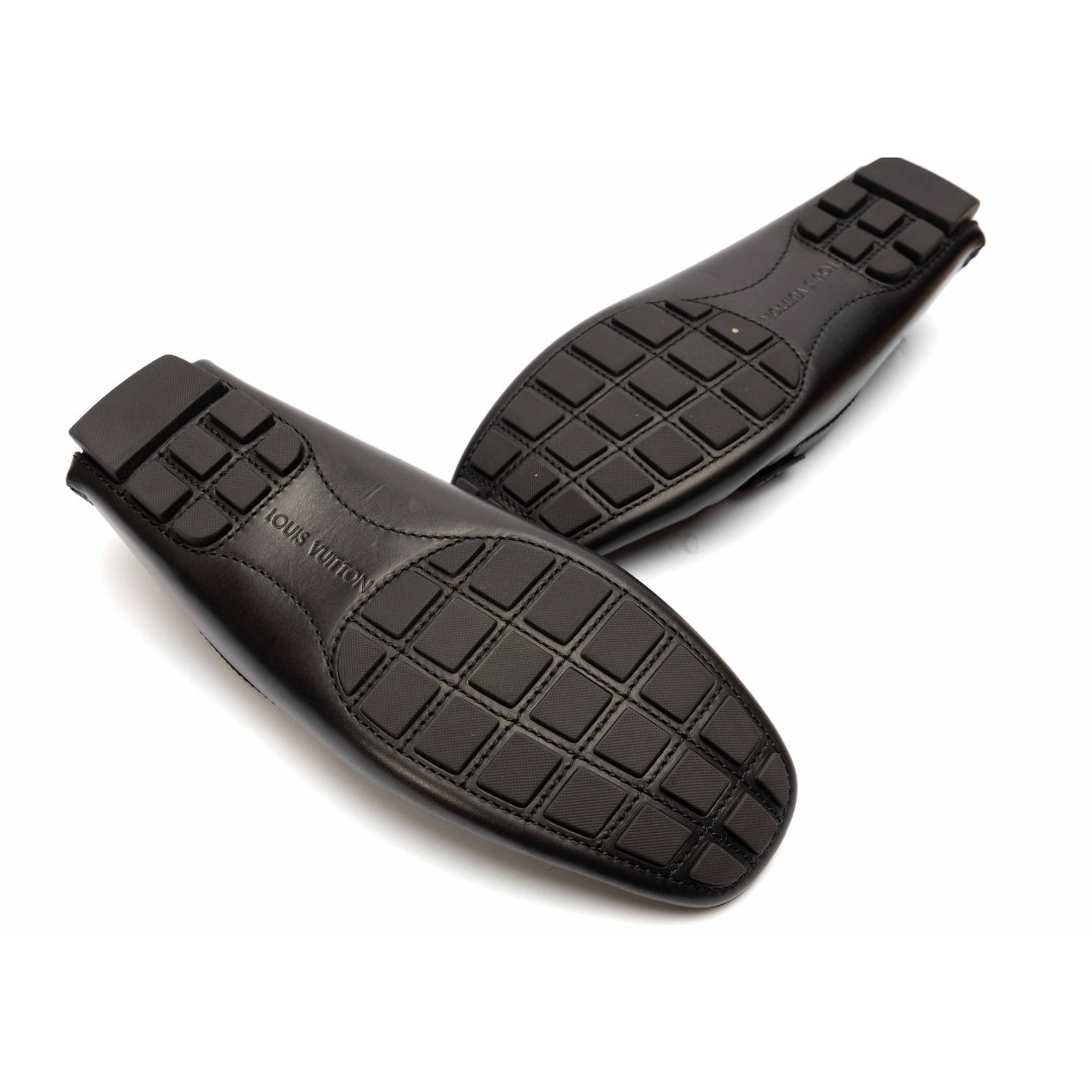 Louis Vuitton Black Monte Carlo Moccasin