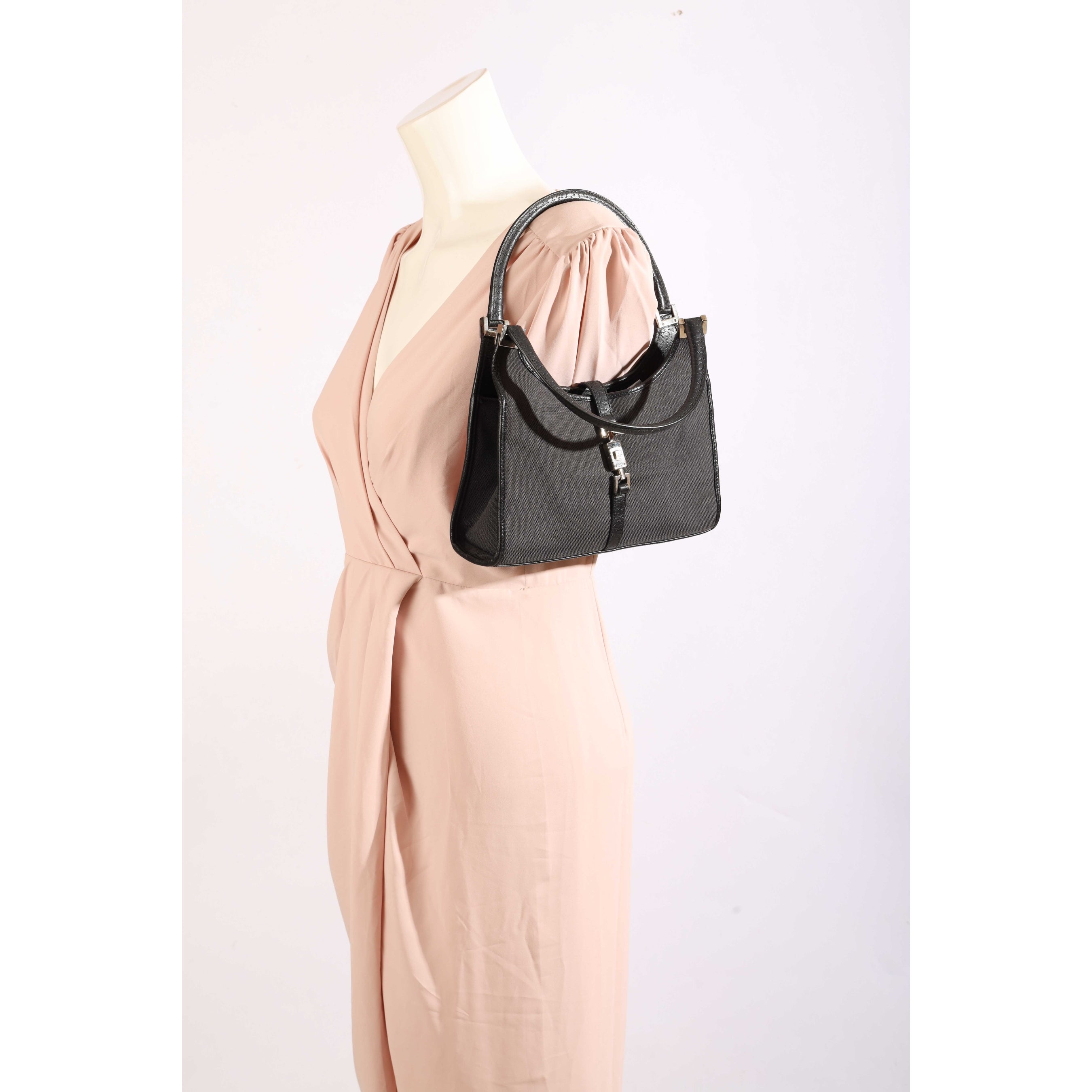 Gucci Vintage Black Jackie Satchel