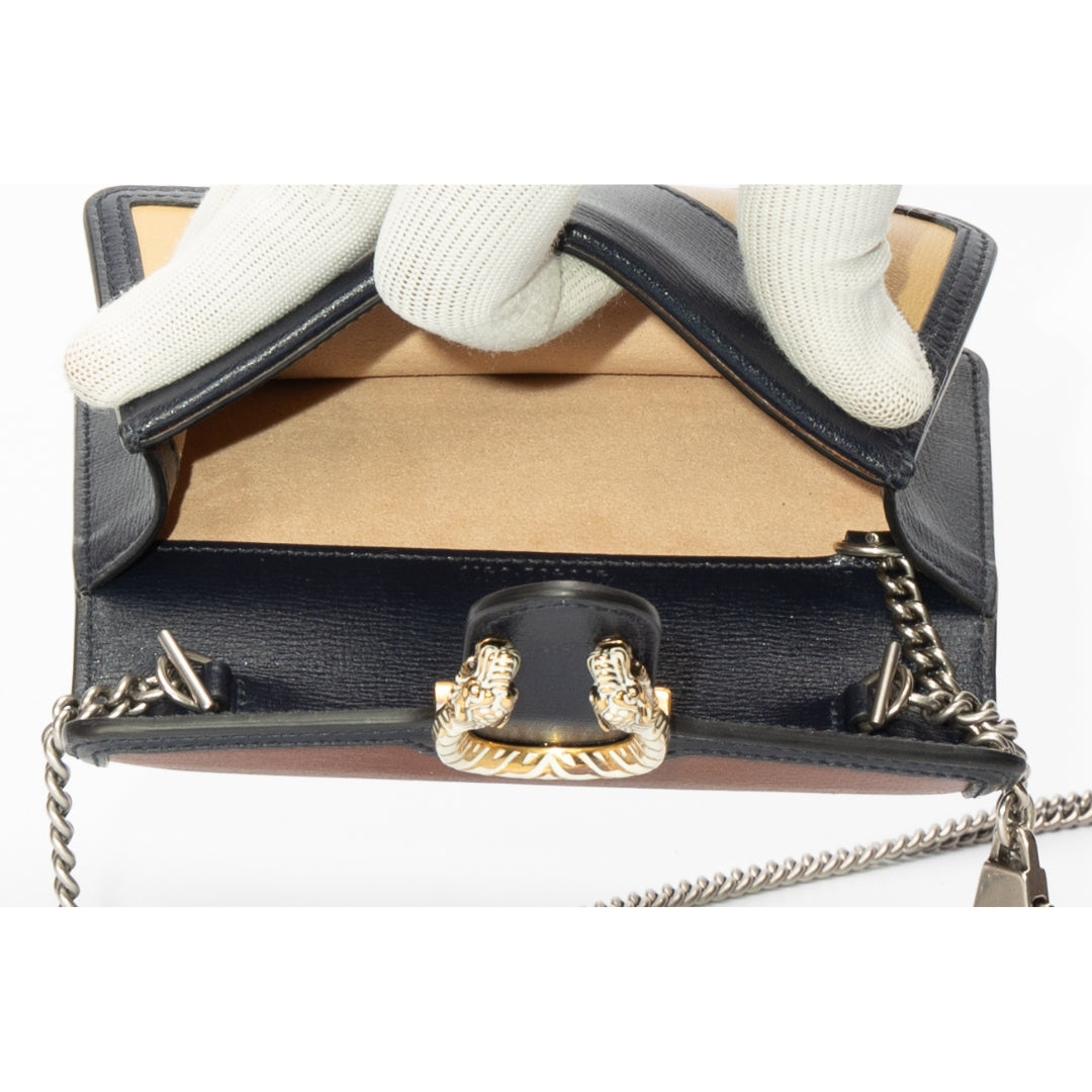 Gucci Dionysus Super Mini Tri-color Crossbody Bag