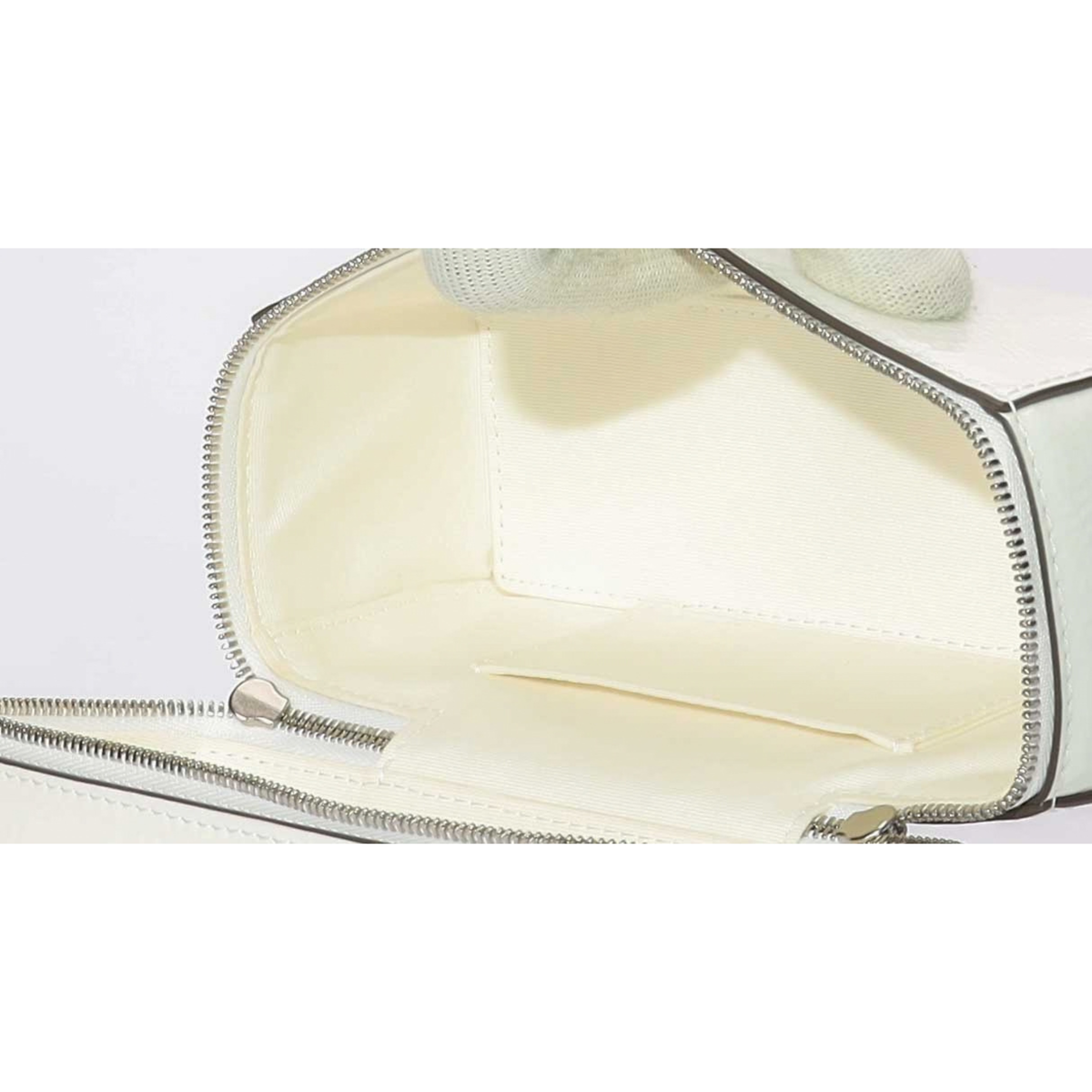 Tory Burch White Slim Romy Crossbody Bag