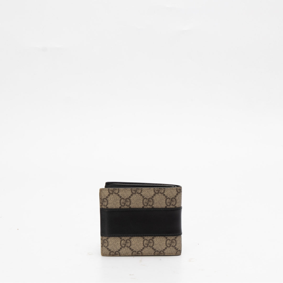 Gucci GG Supreme Bi-fold Men's Wallet