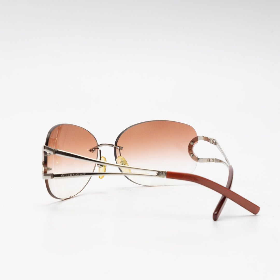 Givenchy Oval Gradient Sunglasses