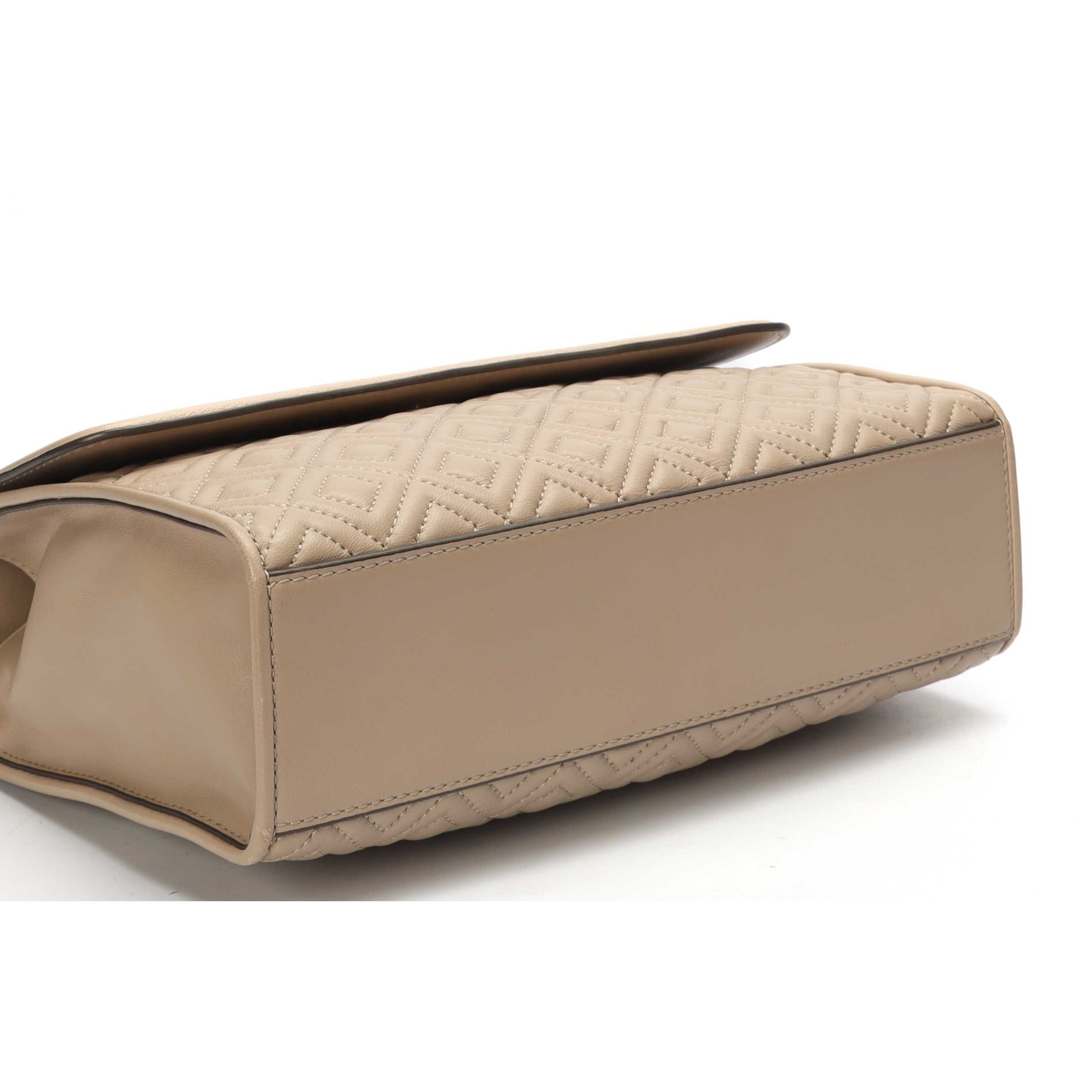 Tory Burch Beige Fleming Shoulder Bag
