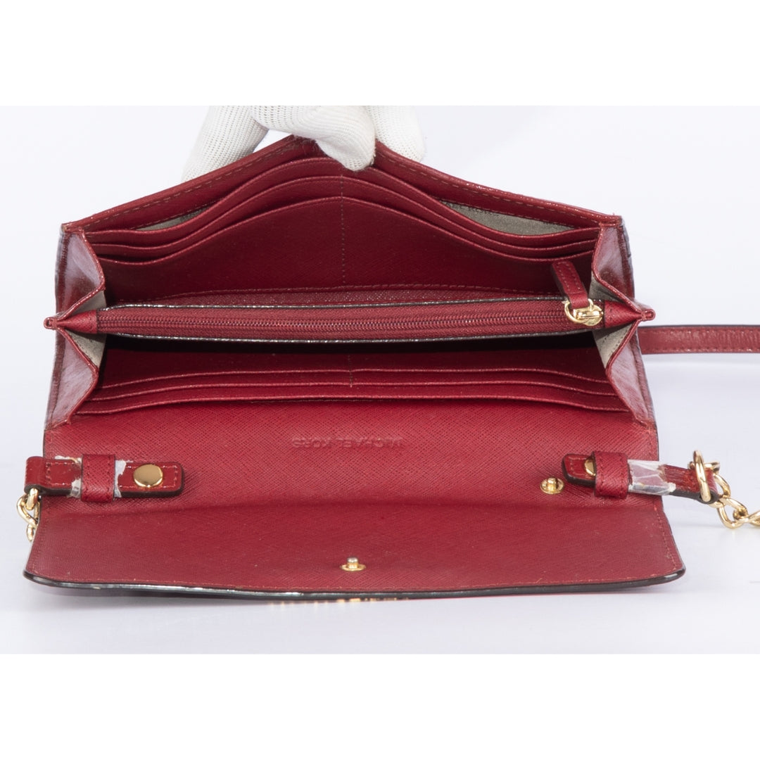 Michael Kors Leather Daniela Crossbody Bag