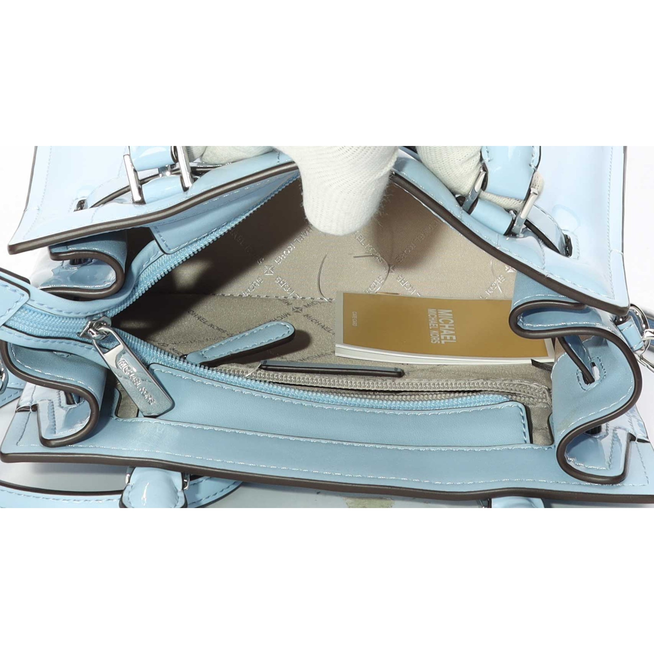 Michael Kors Hamilton SkyBlue Satchel