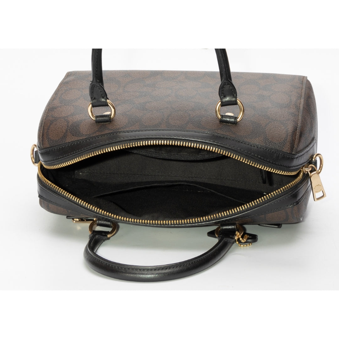 Coach Monogram Rowan Satchel