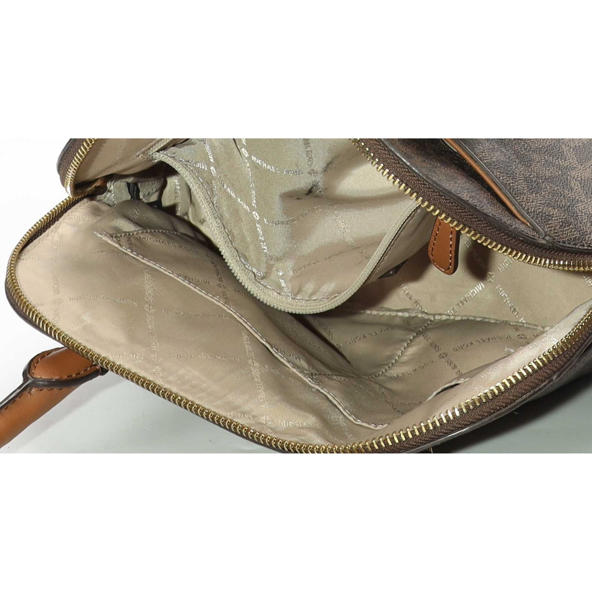 Michael Kors Jet Set Logo Dome Satchel