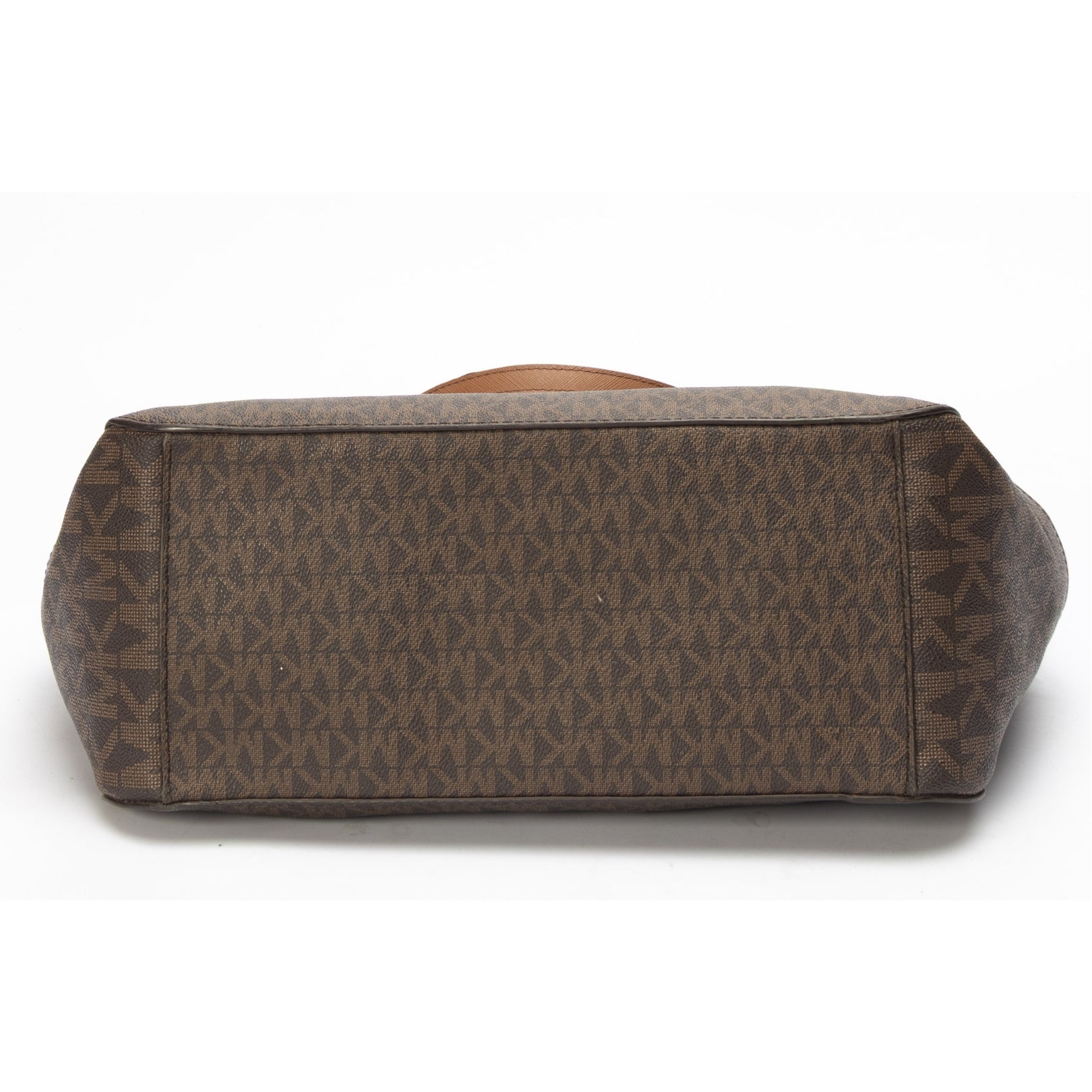 Michael Kors Jet Set Brown Large Logo Tote