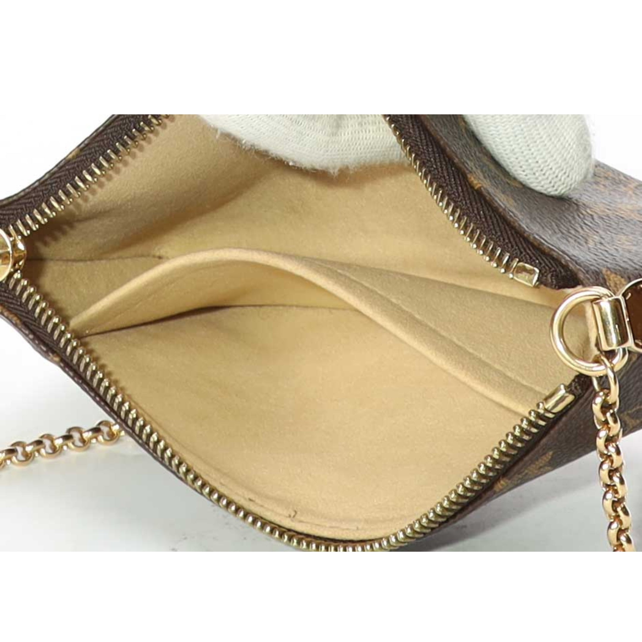 Louis Vuitton Monogram Canvas Milla Pochette