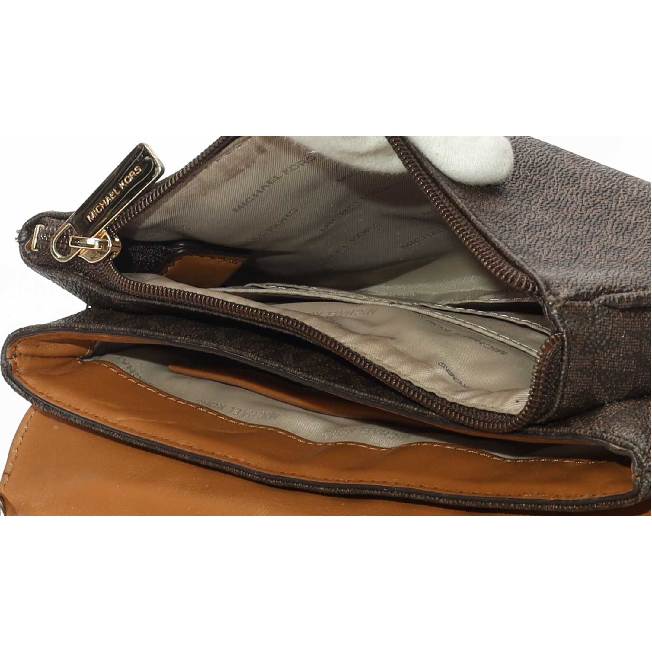 Michael Kors Signature Canvas Crossbody Bag