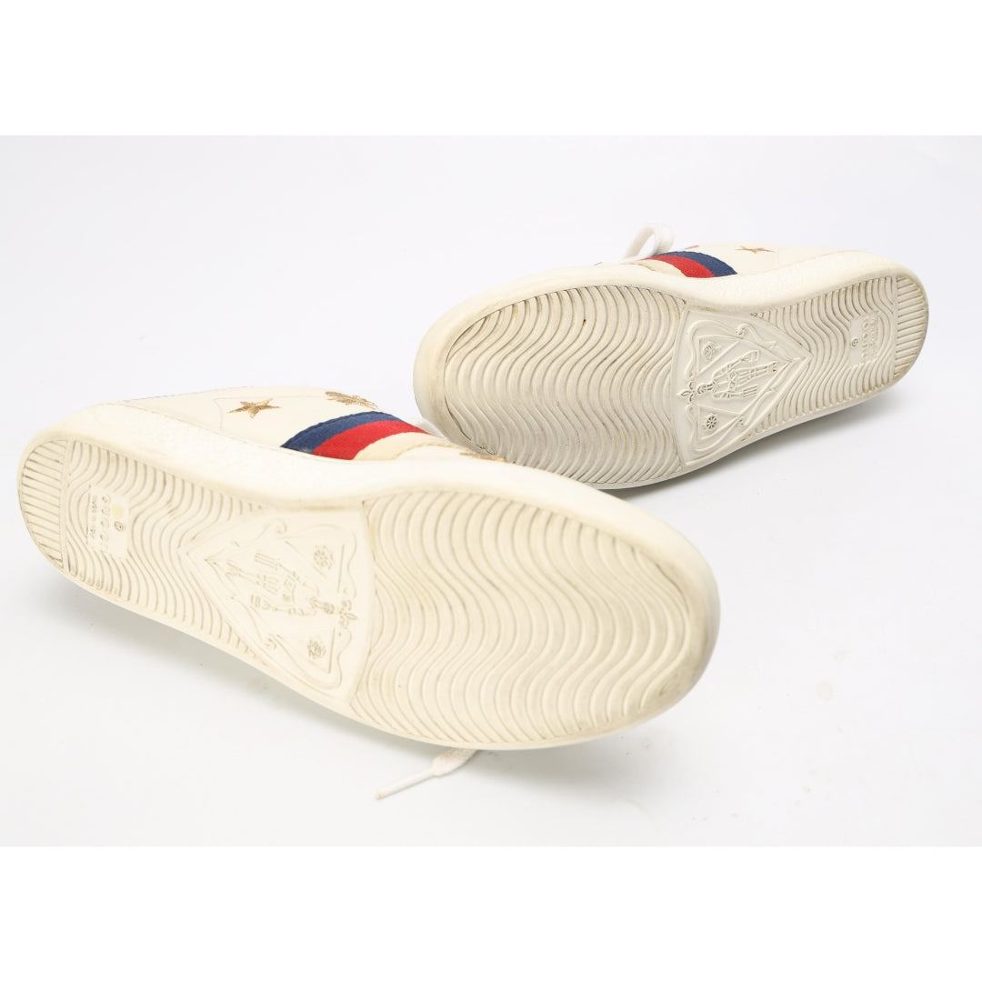 Gucci Ace Bees & Stars White Sneakers