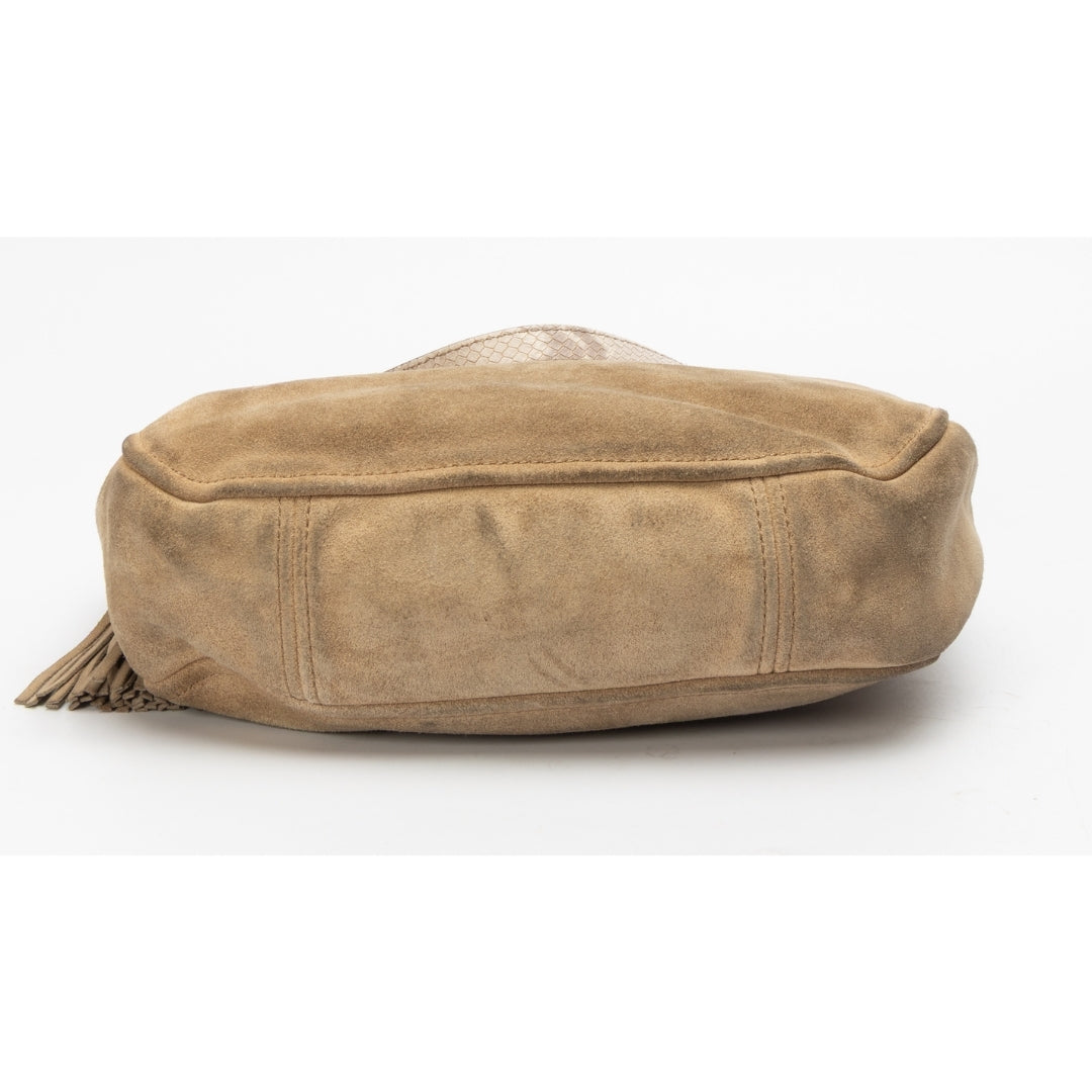 Michael Kors Convertible Bedford Suede Shoulder Bag