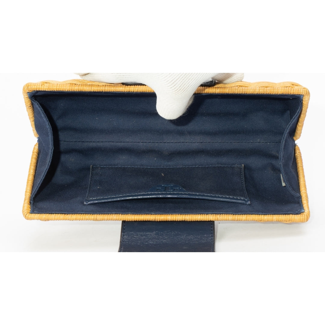 Tory Burch Raffia Clutch